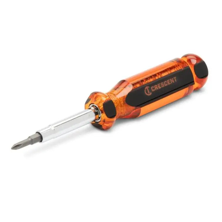CRESCENT 6-in-1 Interchangeable Bit Screwdriver - GW CS61N CRESCENT