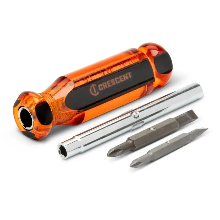 CRESCENT 6-in-1 Interchangeable Bit Screwdriver - GW CS61N CRESCENT