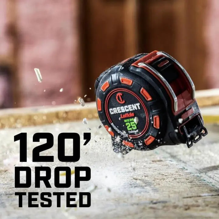 Crescent Lufkin 2 Pack 1-1/4" x 25' SHOCKFORCE NITE EYE™ Tape Measure - GW L1325BSET2V-02