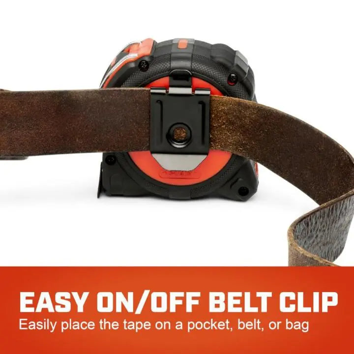 Crescent Lufkin 1-1/4" x 8 M/26' SHOCKFORCE NITE EYE™ Magnetic Tape Measure - GW LM1325CMEB-02