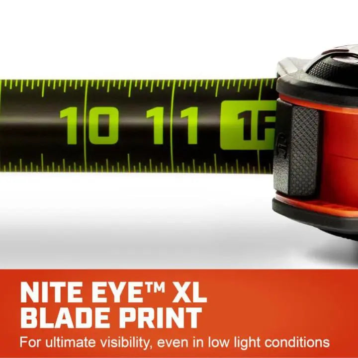 Crescent/Lufkin 1-1/4" x 35' WORKHORSE NITE EYE™ Tape Measure