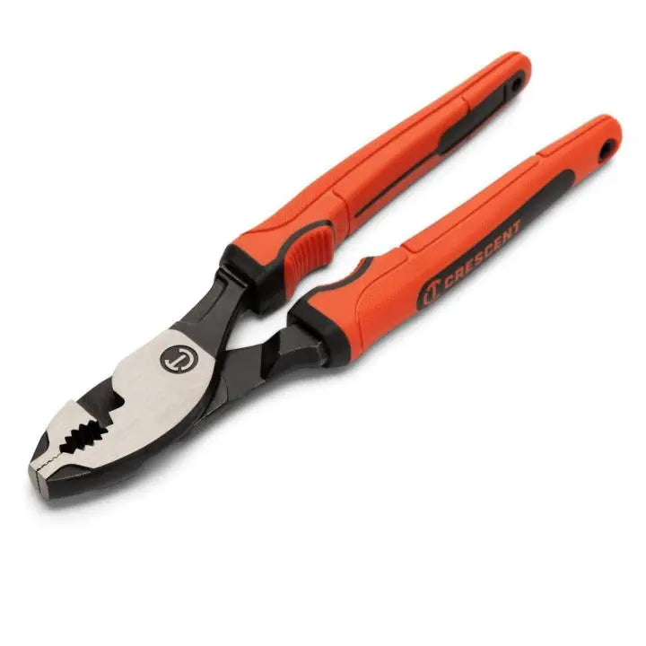 CRESCENT Z2 Dual Material Slip Joint Plier, 8 in - GW HTZ28CG CRESCENT