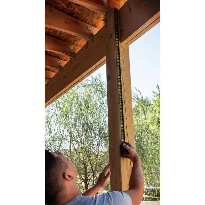 LUFKIN 1-3/16 in x 25 ft Control Series Black Clad Tape Measure - GW L1025CB-02 Measuring Tape LUFKIN