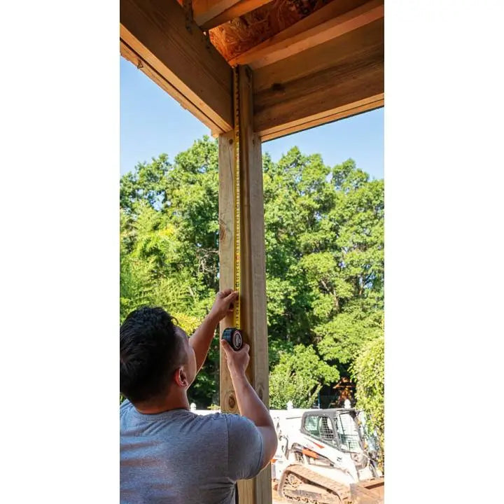 LUFKIN 1-3/16 in x 30 ft Control Series Yellow Clad Tape Measure - GW L1030C-02 Measuring Tape LUFKIN