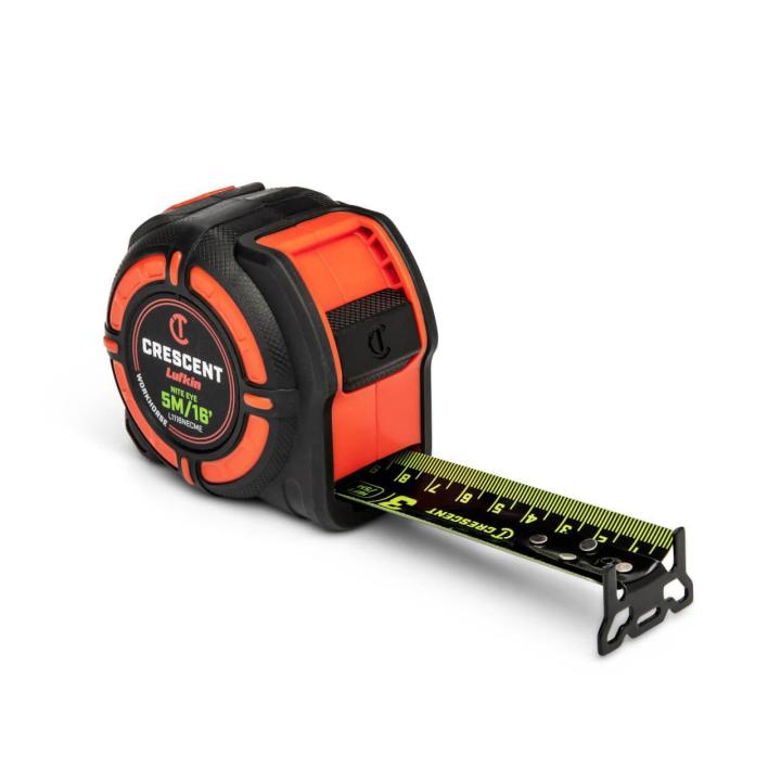 Crescent Lufkin 1-1/4" x 5 M/16' WORKHORSE NITE EYE™ Tape Measure - GW L1116NECME