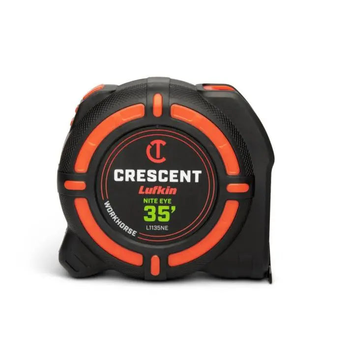 Crescent/Lufkin 1-1/4" x 35' WORKHORSE NITE EYE™ Tape Measure