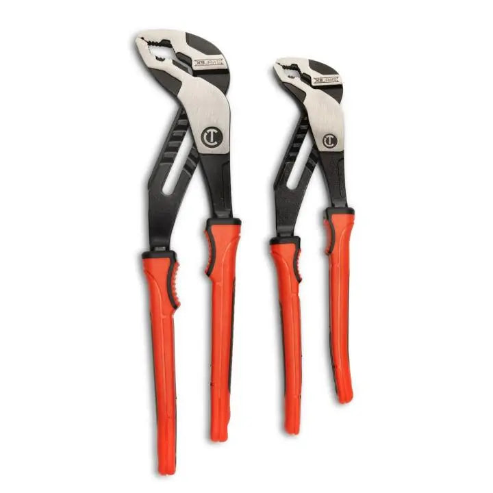 CRESCENT Set of 2 Z2 K9 V-Jaw Dual Material Tongue and Groove Pliers - GW RTZ2CGVSET2 CRESCENT