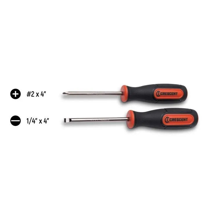 CRESCENT Set of 2 Screw Biter Dual Material Extraction Screwdriver - GW CIMSD2SET Screwdriver Set CRESCENT