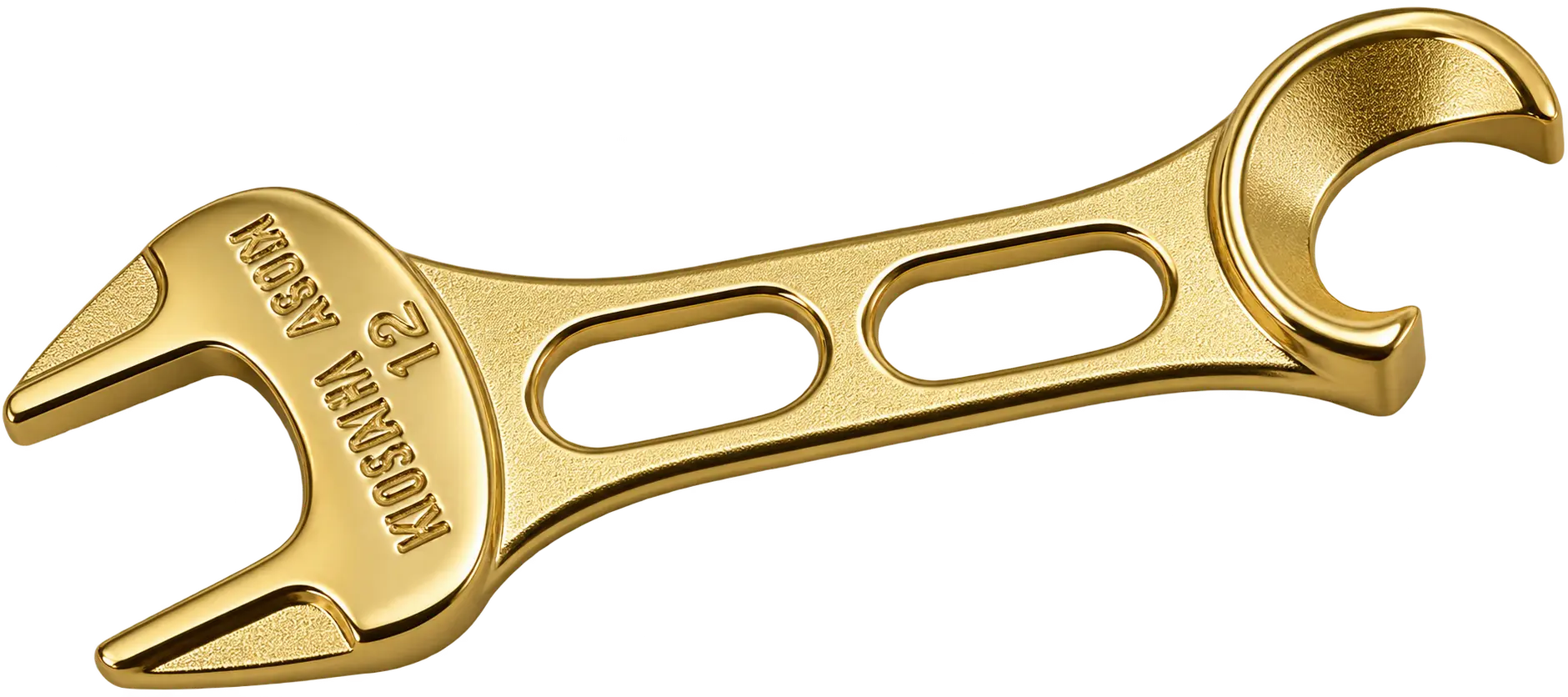 ASAHI LIGHTOOL Limited Edition Gold (24K) 12mm Wrench & Bottle Opener – LCO0012G  