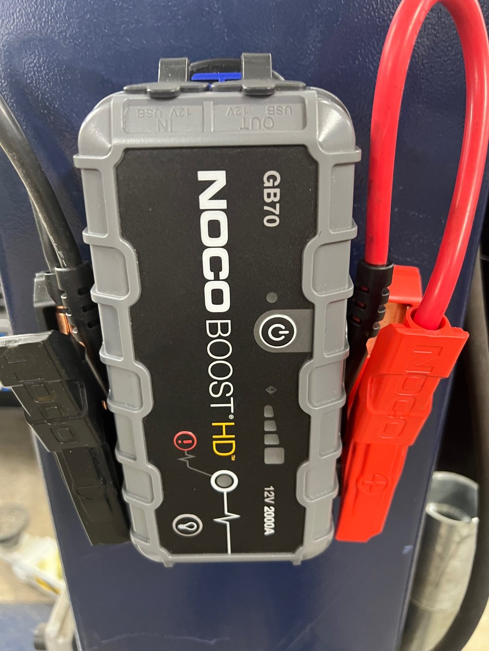 STS Auto Design NOCO GB70 Magnetic Jumper/Charger Plate - Secure Mount for Boost HD Jump Starter - NOGB70