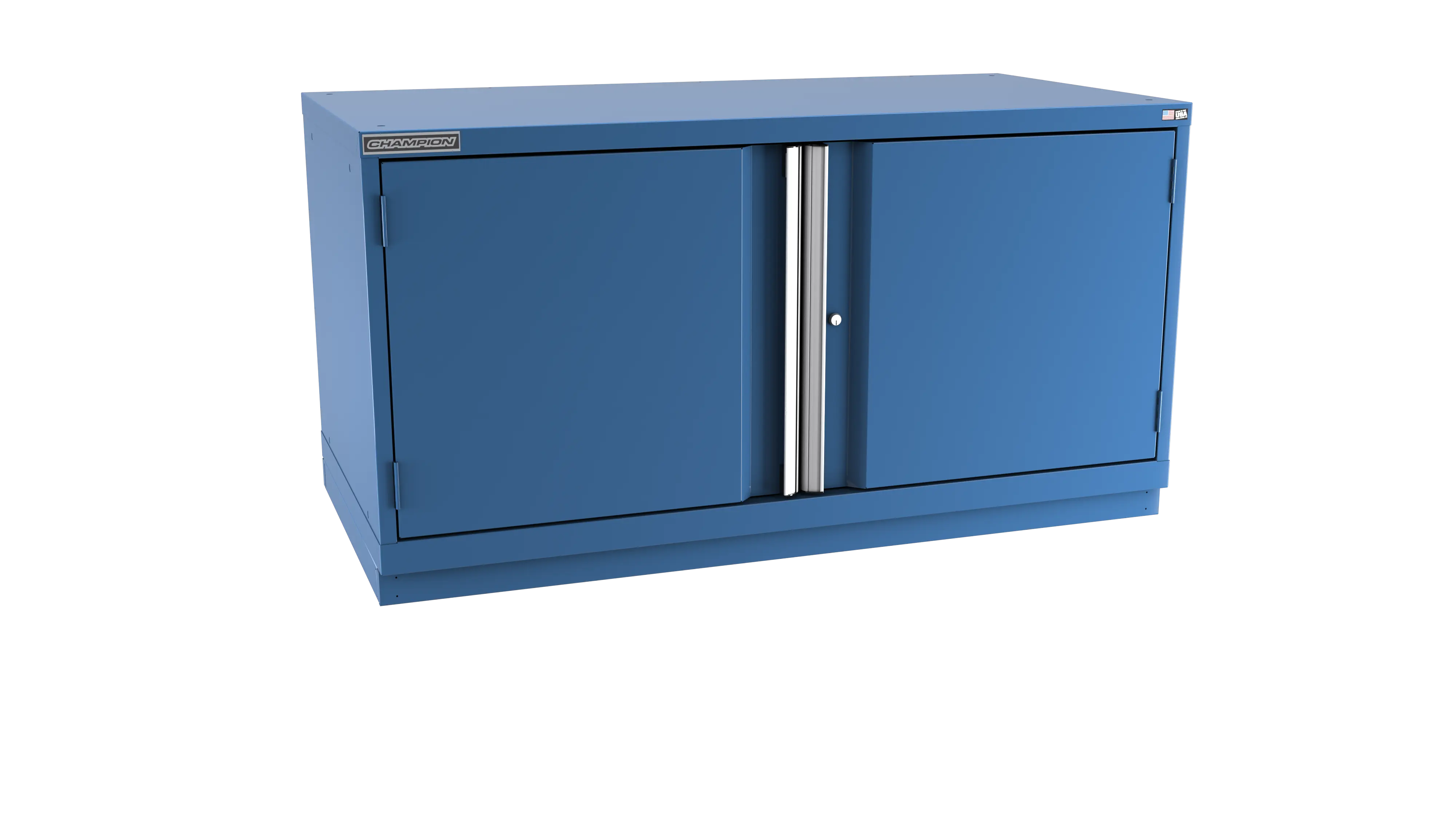 Champion Tool 2-Door Modular Cabinet, 56-1/2 W x 29-7/8 H x 28-1/2 D in - CM DW1200-2FDIL-FTB Champion Tool Storage