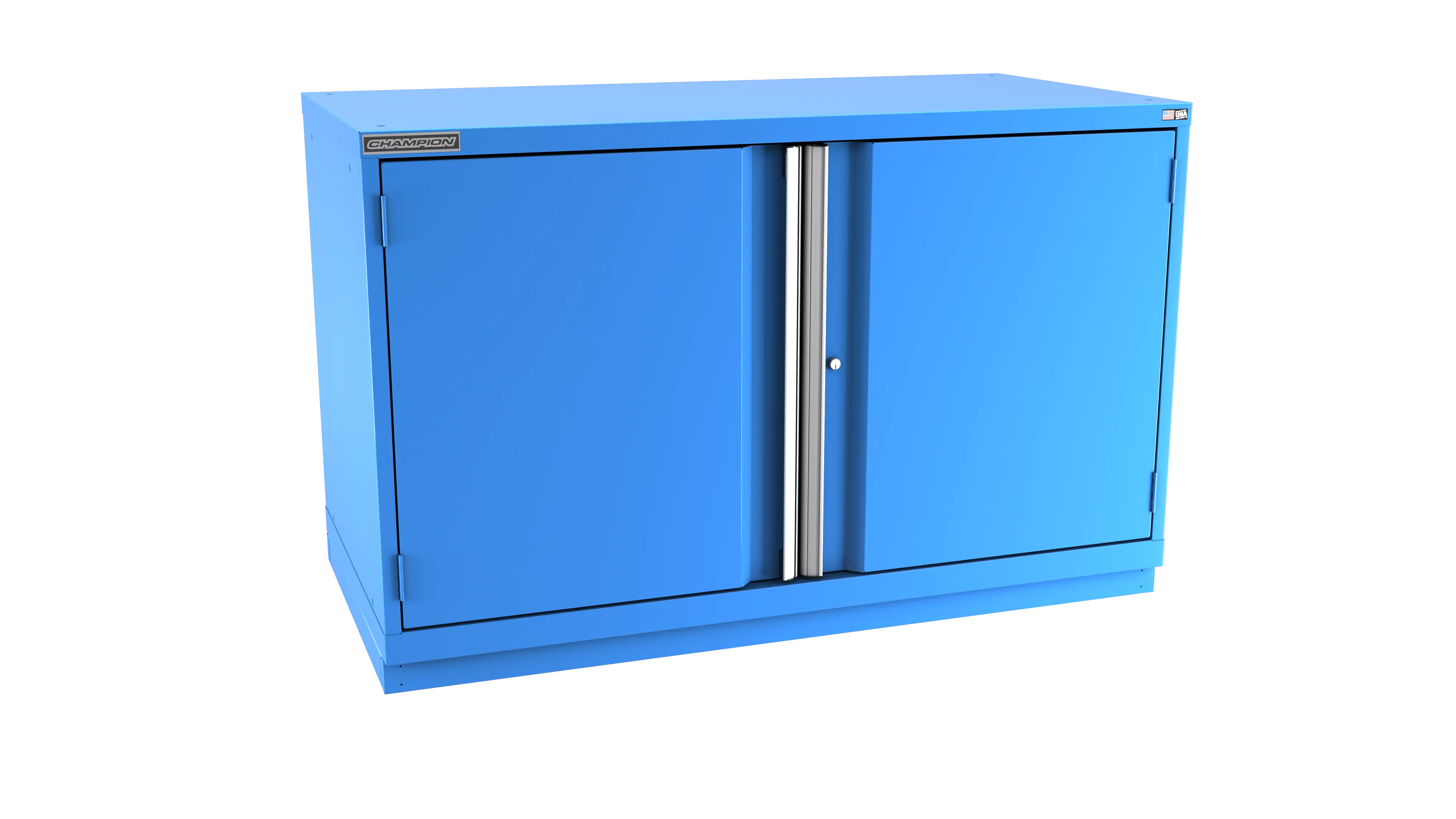 Champion Tool 2-Door Modular Cabinet, 56-1/2 W x 35-7/8 H x 28-1/2 D in - CM DW1500-2FDIL-FTB Champion Tool Storage