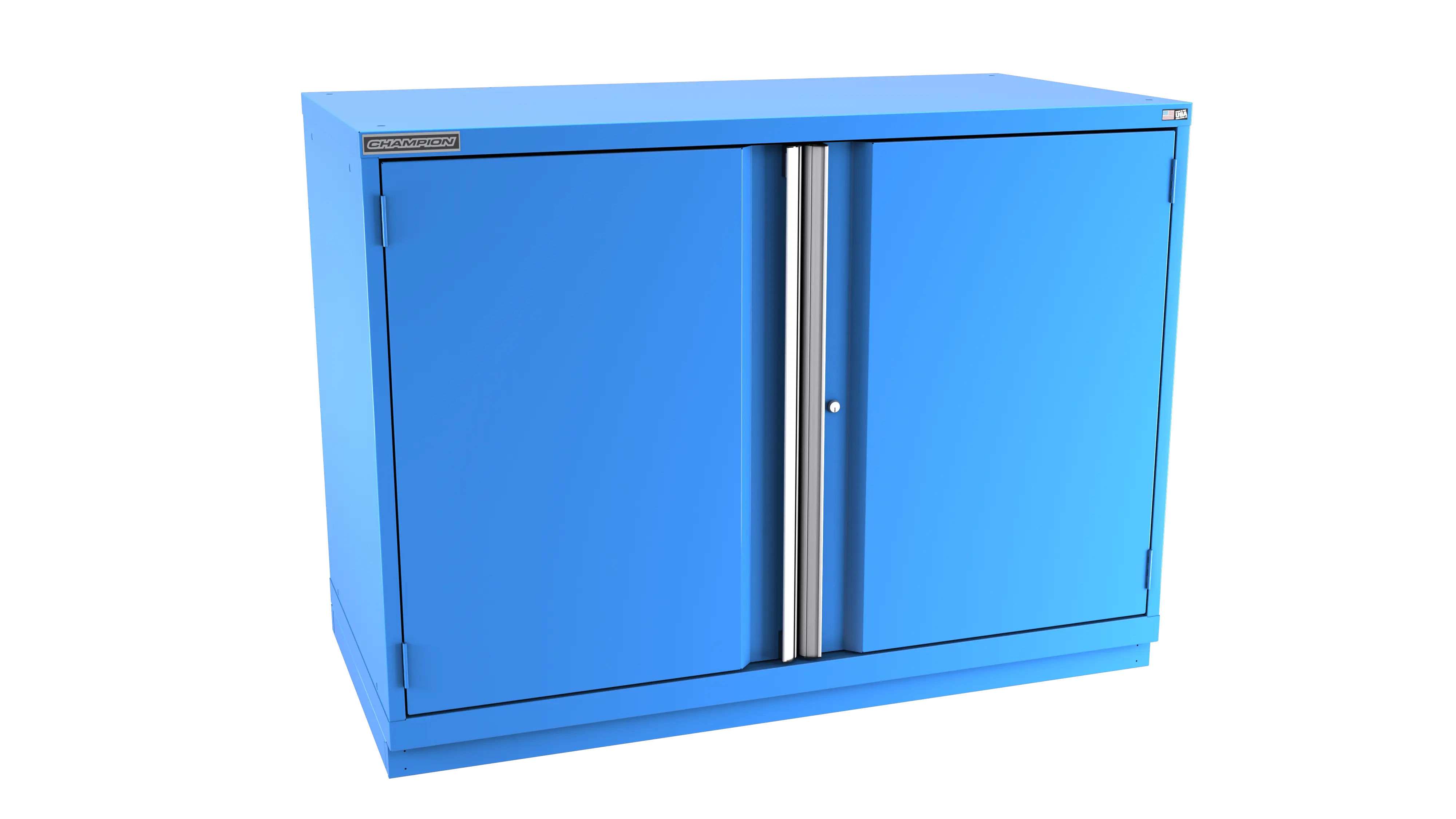 Champion Tool 2-Door Modular Cabinet, 56-1/2 W x 41-3/4 H x 28-1/2 D in - CM DW1800-2FDIL-FTB Champion Tool Storage