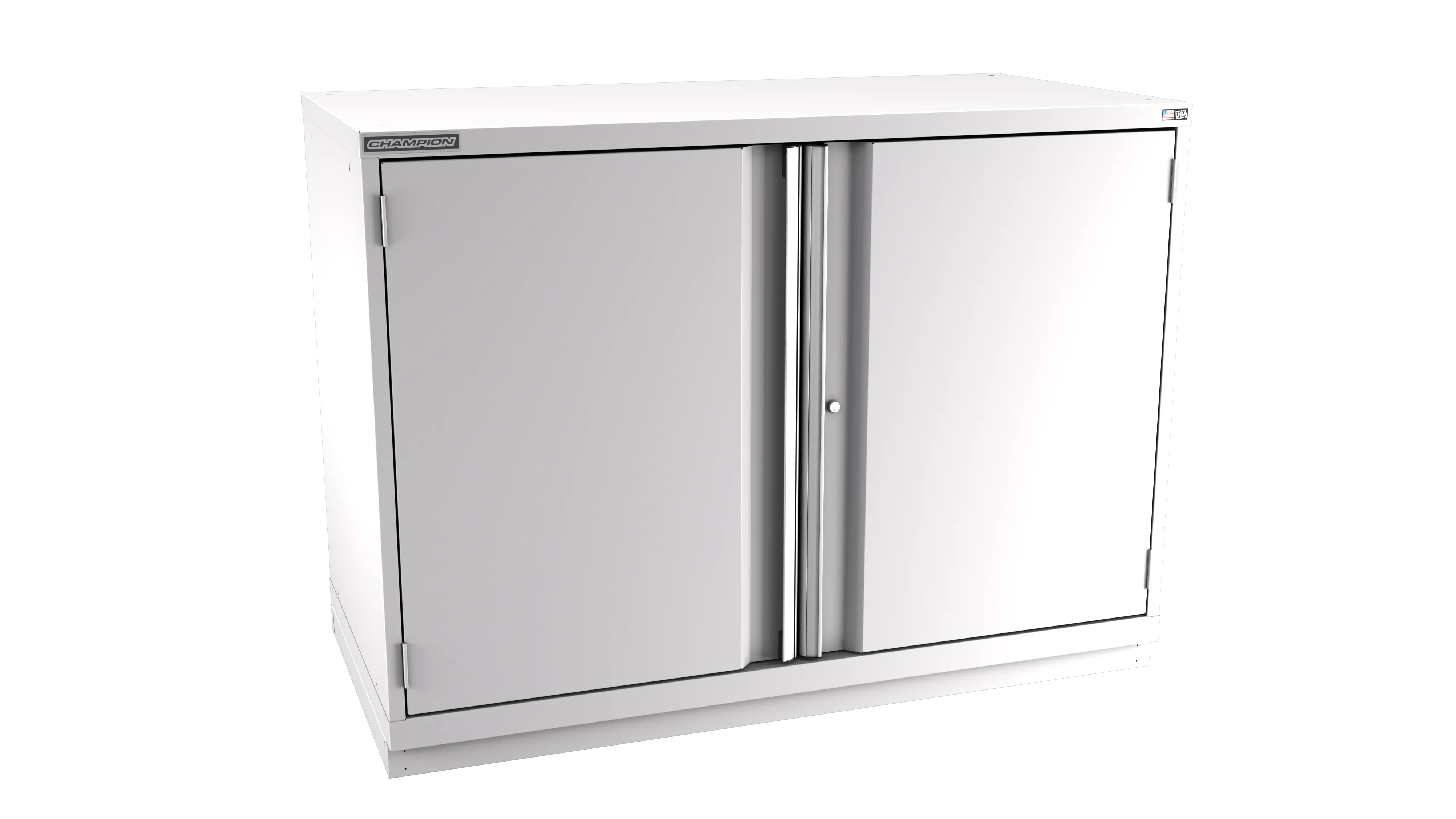 Champion Tool 2-Door Modular Cabinet, 56-1/2 W x 41-3/4 H x 28-1/2 D in - CM DW1800-2FDIL-FTB Champion Tool Storage