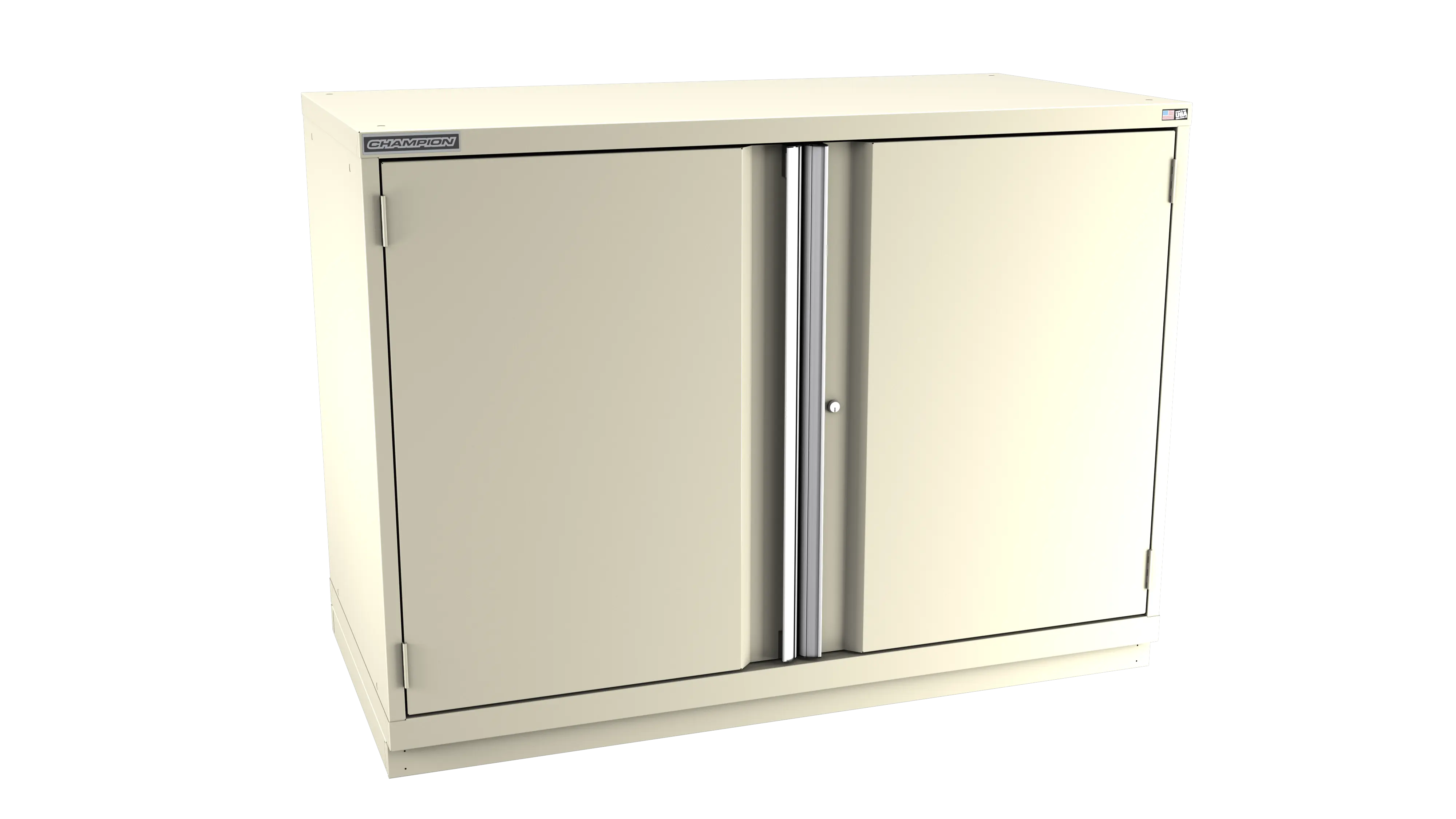 Champion Tool 2-Door Modular Cabinet, 56-1/2 W x 41-3/4 H x 28-1/2 D in - CM DW1800-2FDIL-FTB Champion Tool Storage