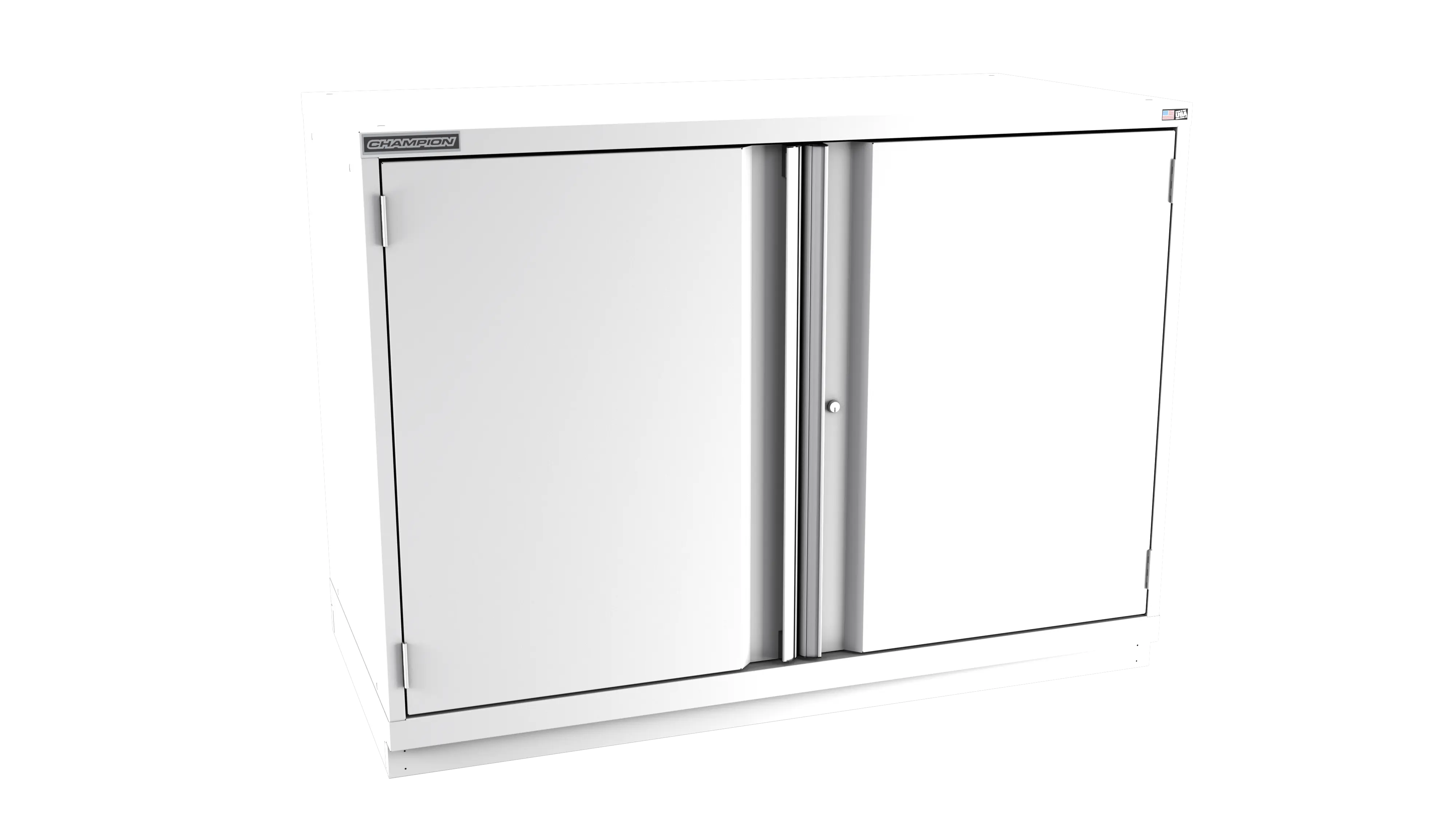 Champion Tool 2-Door Modular Cabinet, 56-1/2 W x 41-3/4 H x 28-1/2 D in - CM DW1800-2FDIL-FTB Champion Tool Storage