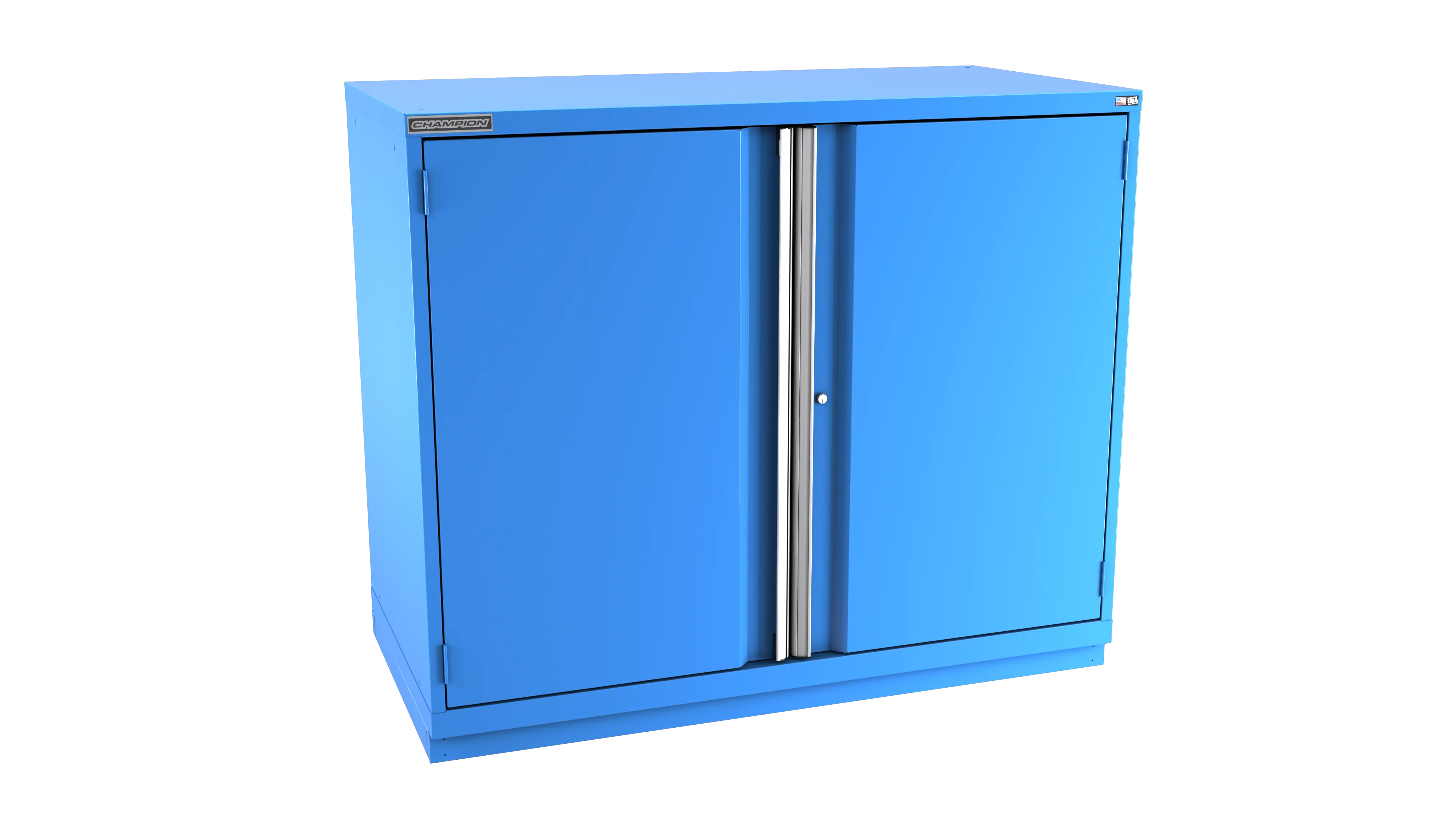 Champion Tool 2-Door Modular Cabinet, 56-1/2 W x 45-1/4 H x 28-1/2 D in - CM DW2100-2FDIL-FTB Champion Tool Storage