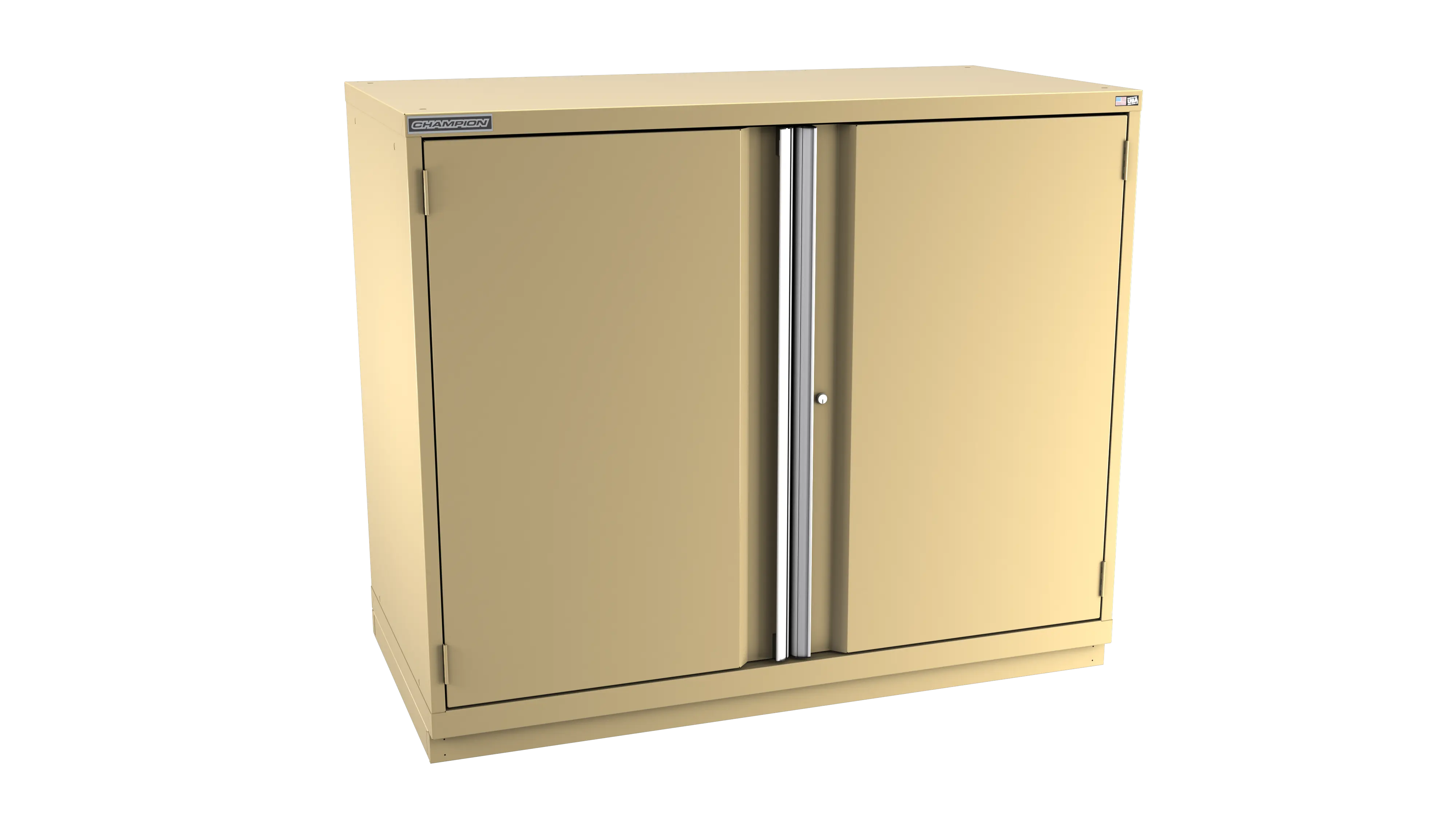 Champion Tool 2-Door Modular Cabinet, 56-1/2 W x 45-1/4 H x 28-1/2 D in - CM DW2100-2FDIL-FTB Champion Tool Storage