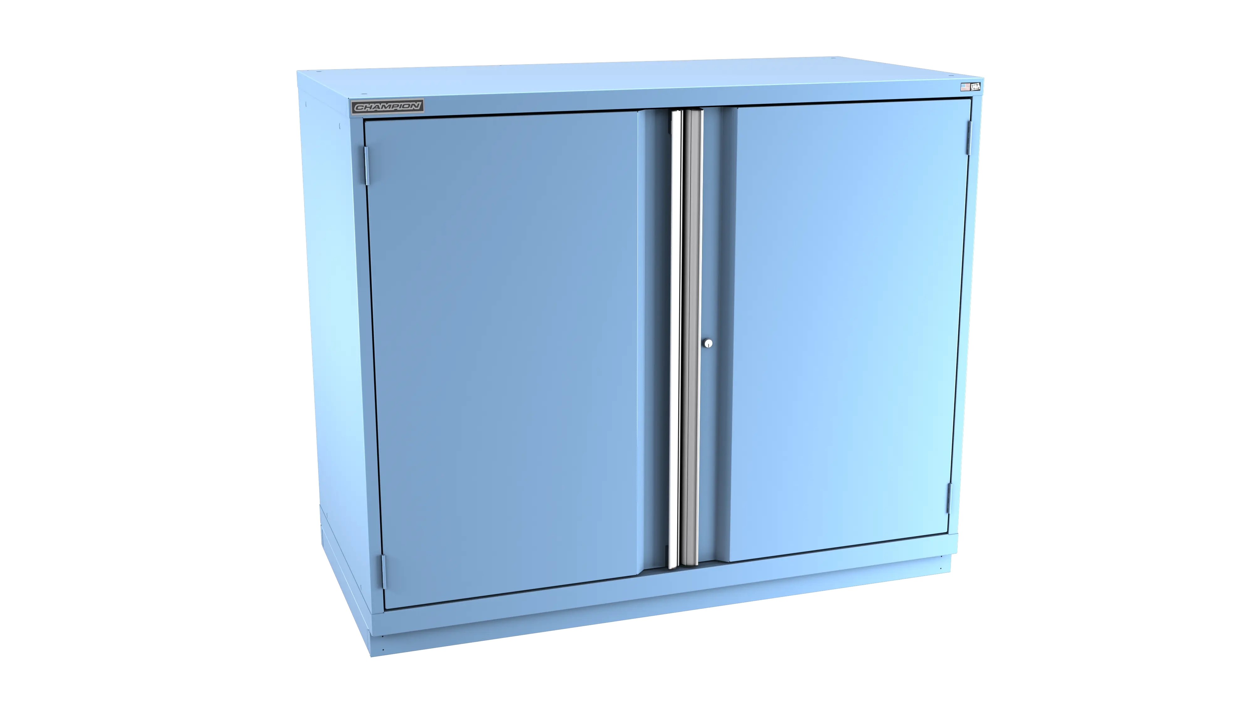 Champion Tool 2-Door Modular Cabinet, 56-1/2 W x 45-1/4 H x 28-1/2 D in - CM DW2100-2FDIL-FTB Champion Tool Storage