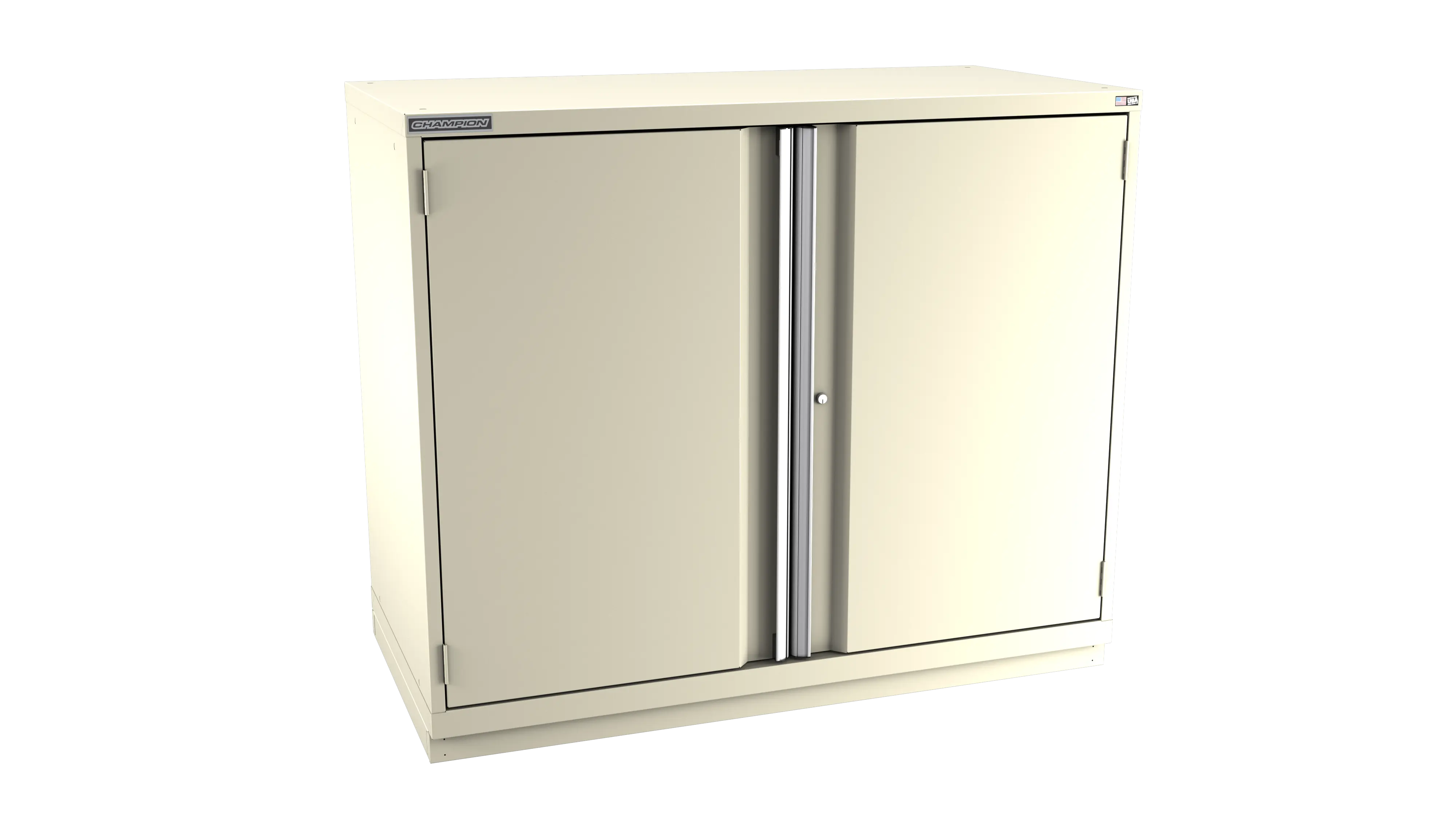 Champion Tool 2-Door Modular Cabinet, 56-1/2 W x 45-1/4 H x 28-1/2 D in - CM DW2100-2FDIL-FTB Champion Tool Storage