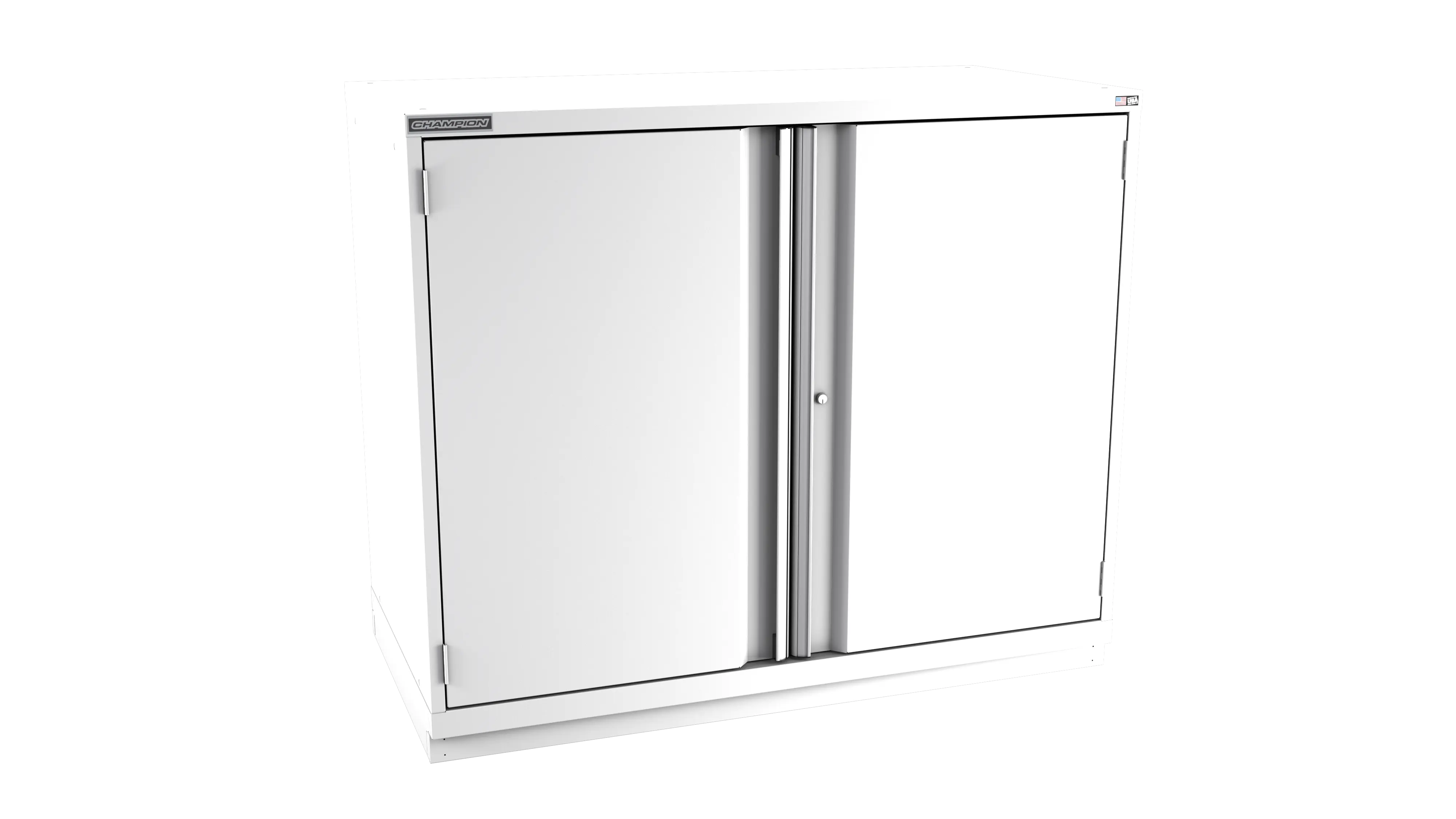 Champion Tool 2-Door Modular Cabinet, 56-1/2 W x 45-1/4 H x 28-1/2 D in - CM DW2100-2FDIL-FTB Champion Tool Storage