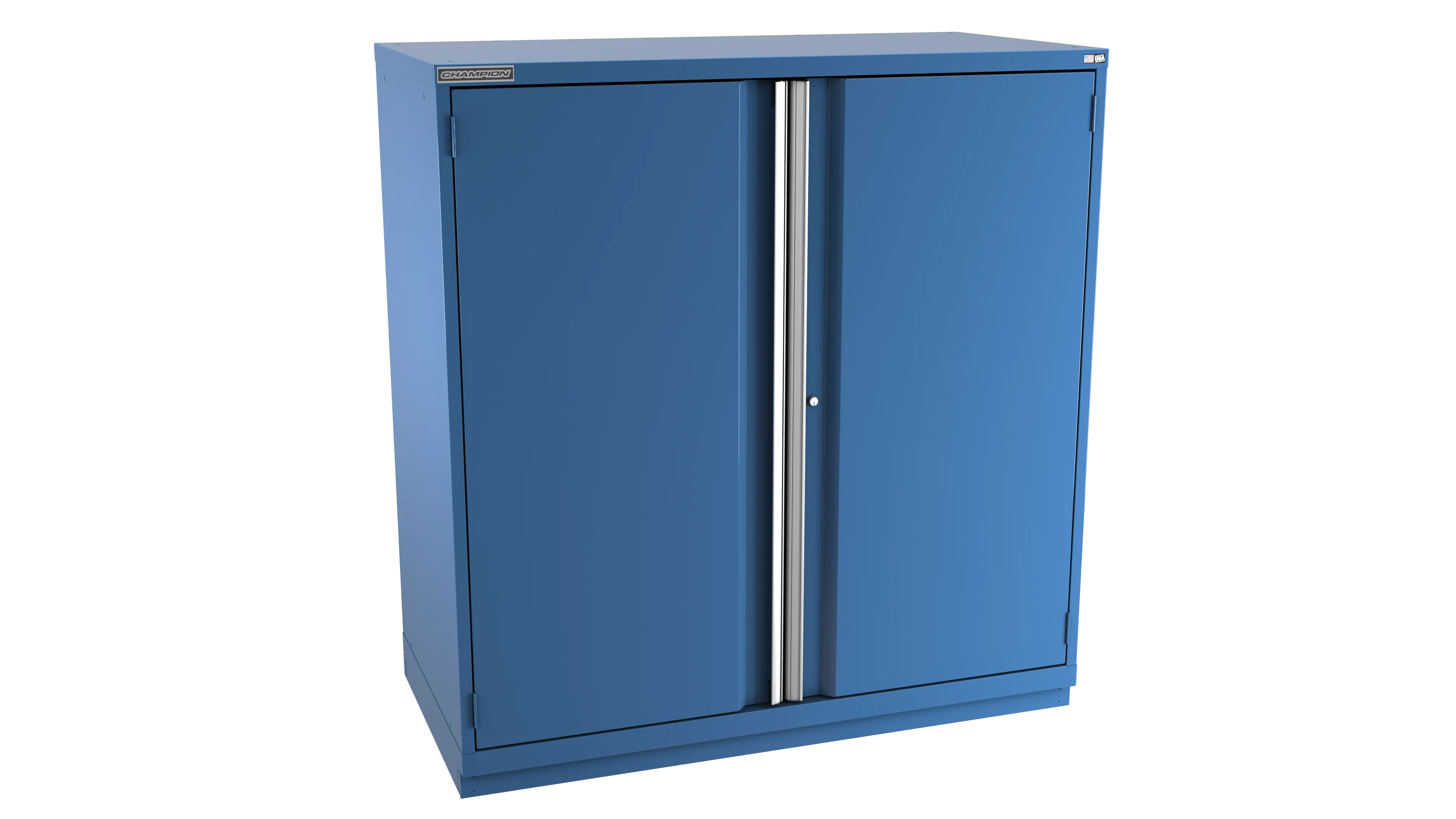 Champion Tool 2-Door Modular Cabinet, 56-1/2 W x 59-1/2 H x 28-1/2 D in - CM DW2700-2FDIL-FTB Champion Tool Storage