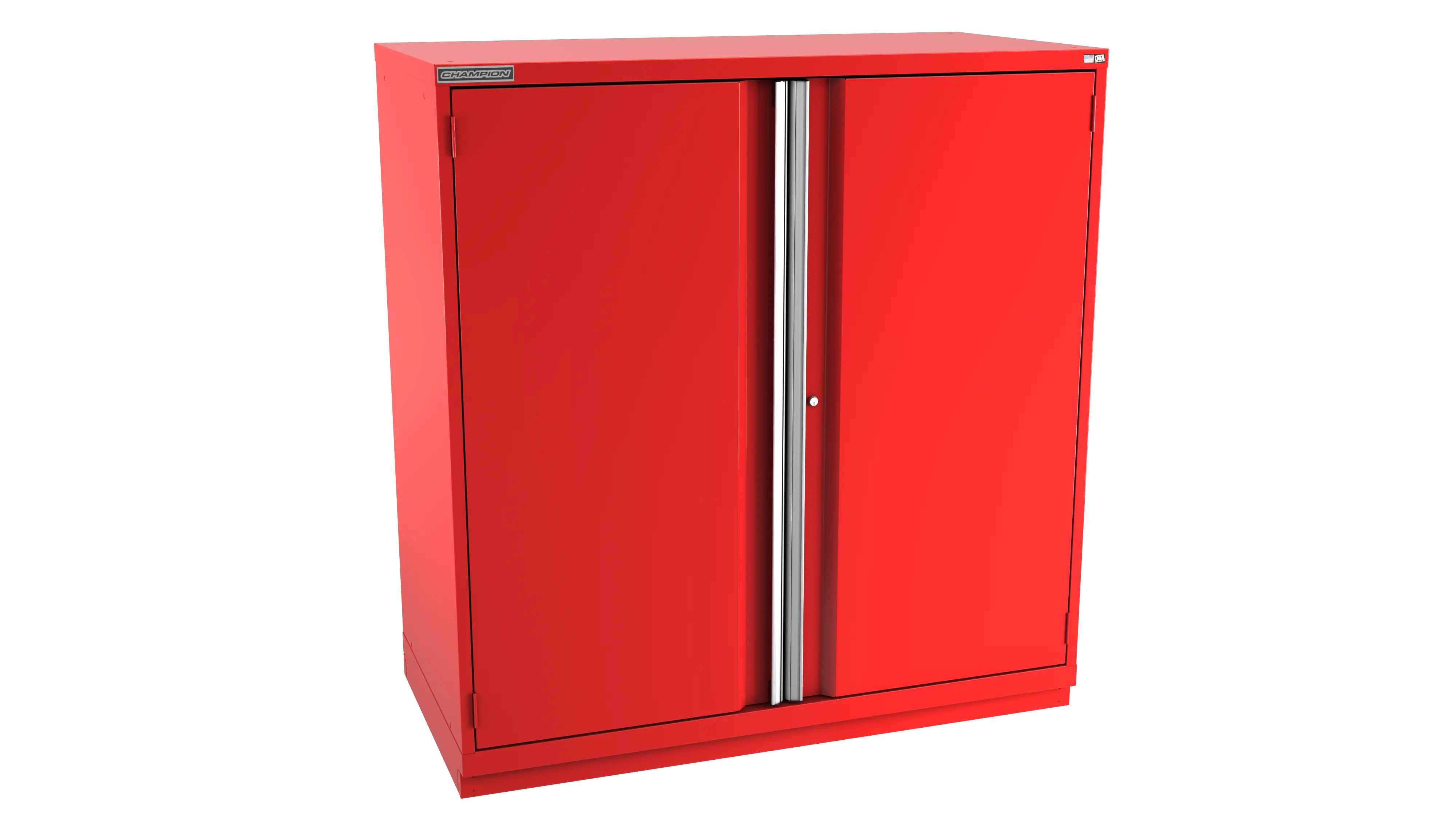 Champion Tool 2-Door Modular Cabinet, 56-1/2 W x 59-1/2 H x 28-1/2 D in - CM DW2700-2FDIL-FTB Champion Tool Storage