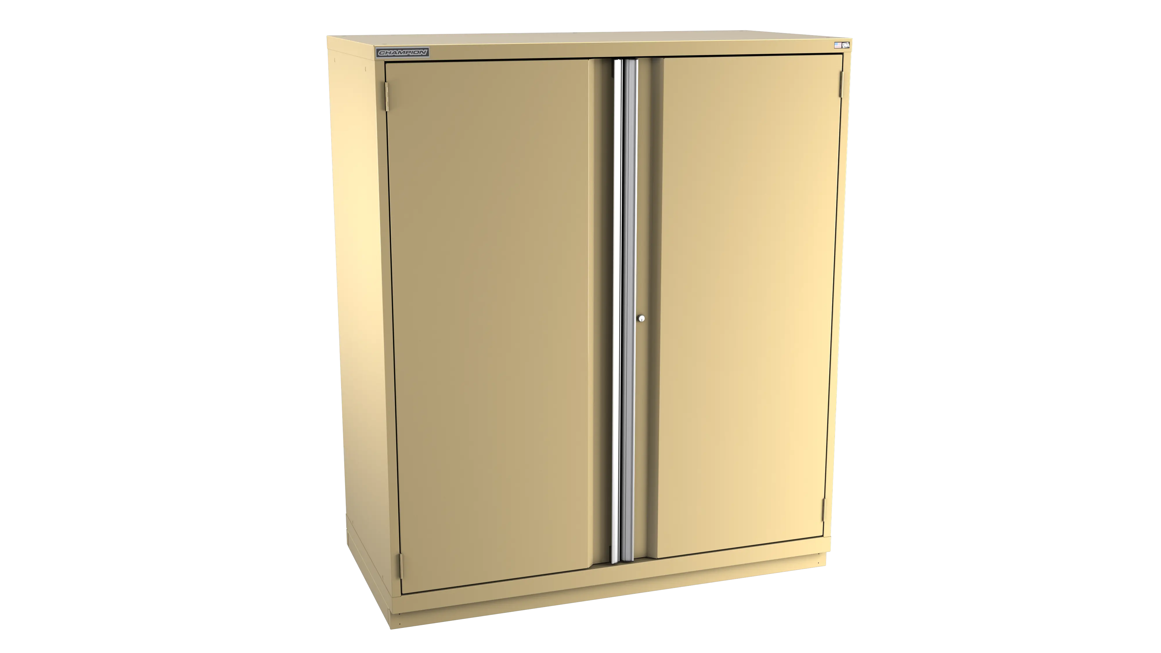 Champion Tool 2-Door Modular Cabinet, 56-1/2 W x 66-3/8 H x 28-1/2 D in - CM DW3050-2FDIL-FTB Champion Tool Storage