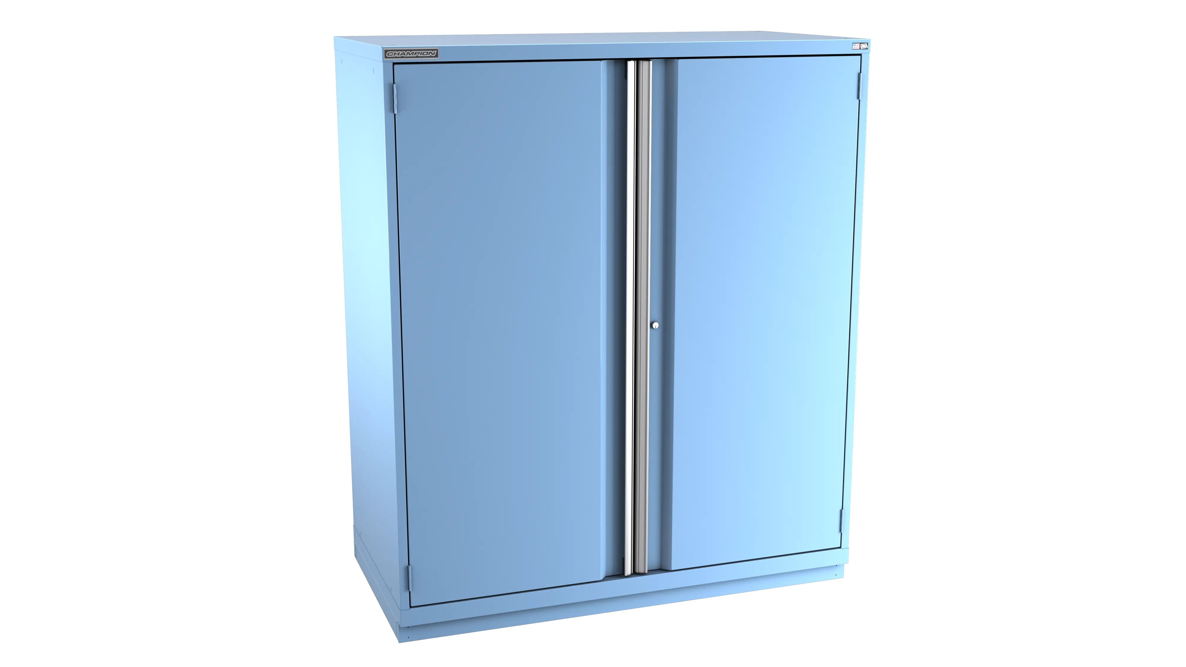 Champion Tool 2-Door Modular Cabinet, 56-1/2 W x 66-3/8 H x 28-1/2 D in - CM DW3050-2FDIL-FTB Champion Tool Storage