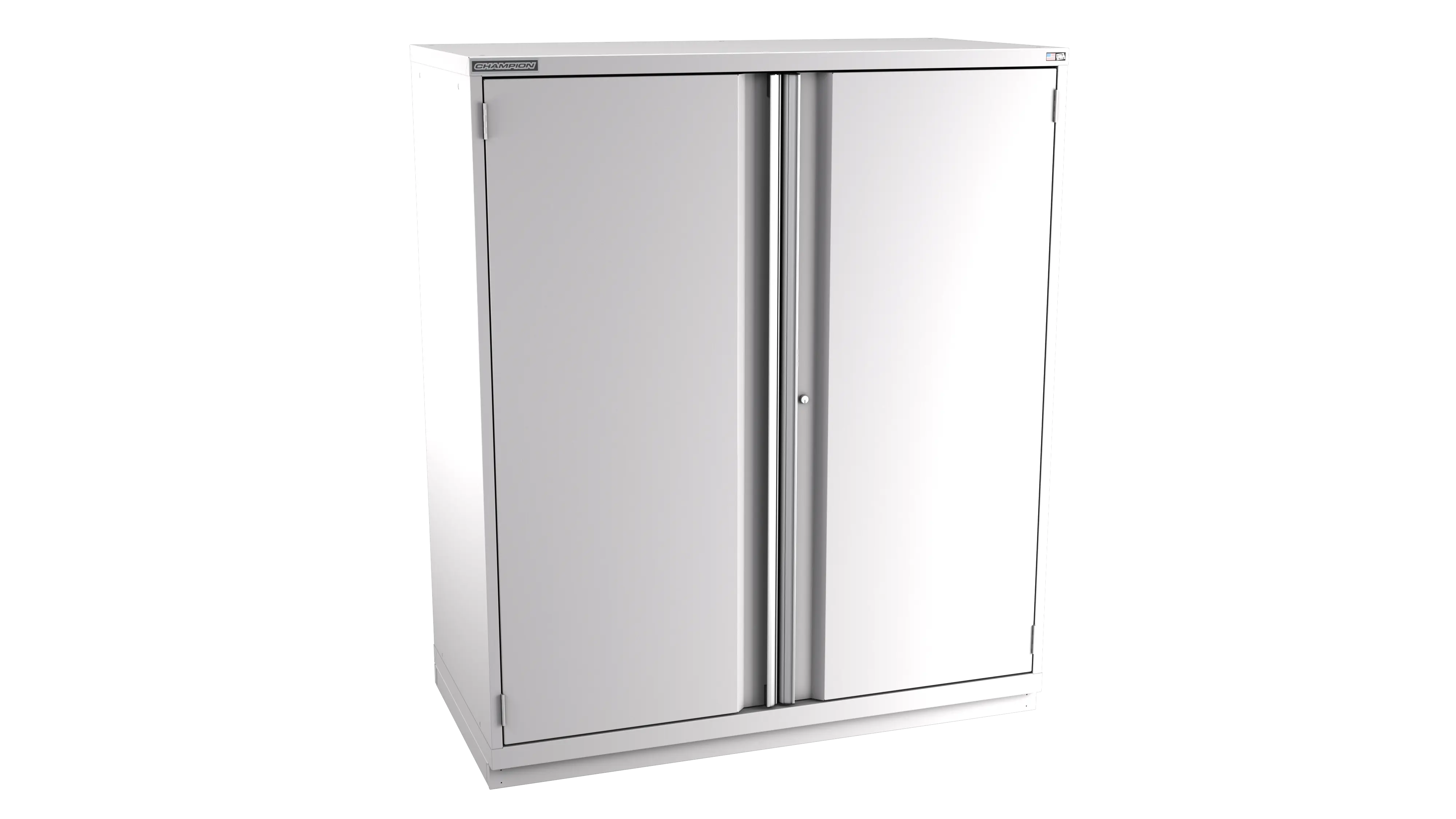 Champion Tool 2-Door Modular Cabinet, 56-1/2 W x 66-3/8 H x 28-1/2 D in - CM DW3050-2FDIL-FTB Champion Tool Storage