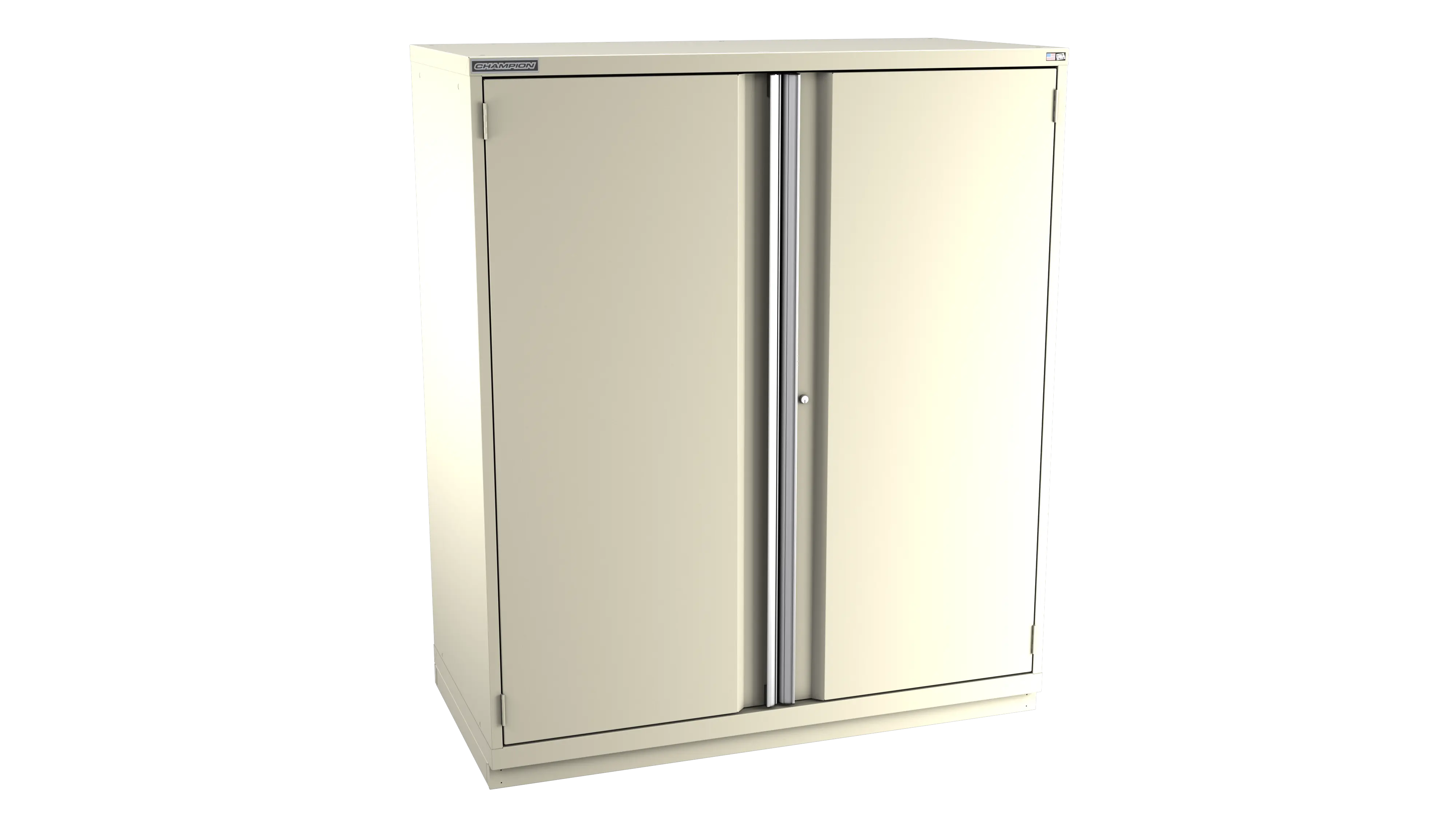 Champion Tool 2-Door Modular Cabinet, 56-1/2 W x 66-3/8 H x 28-1/2 D in - CM DW3050-2FDIL-FTB Champion Tool Storage