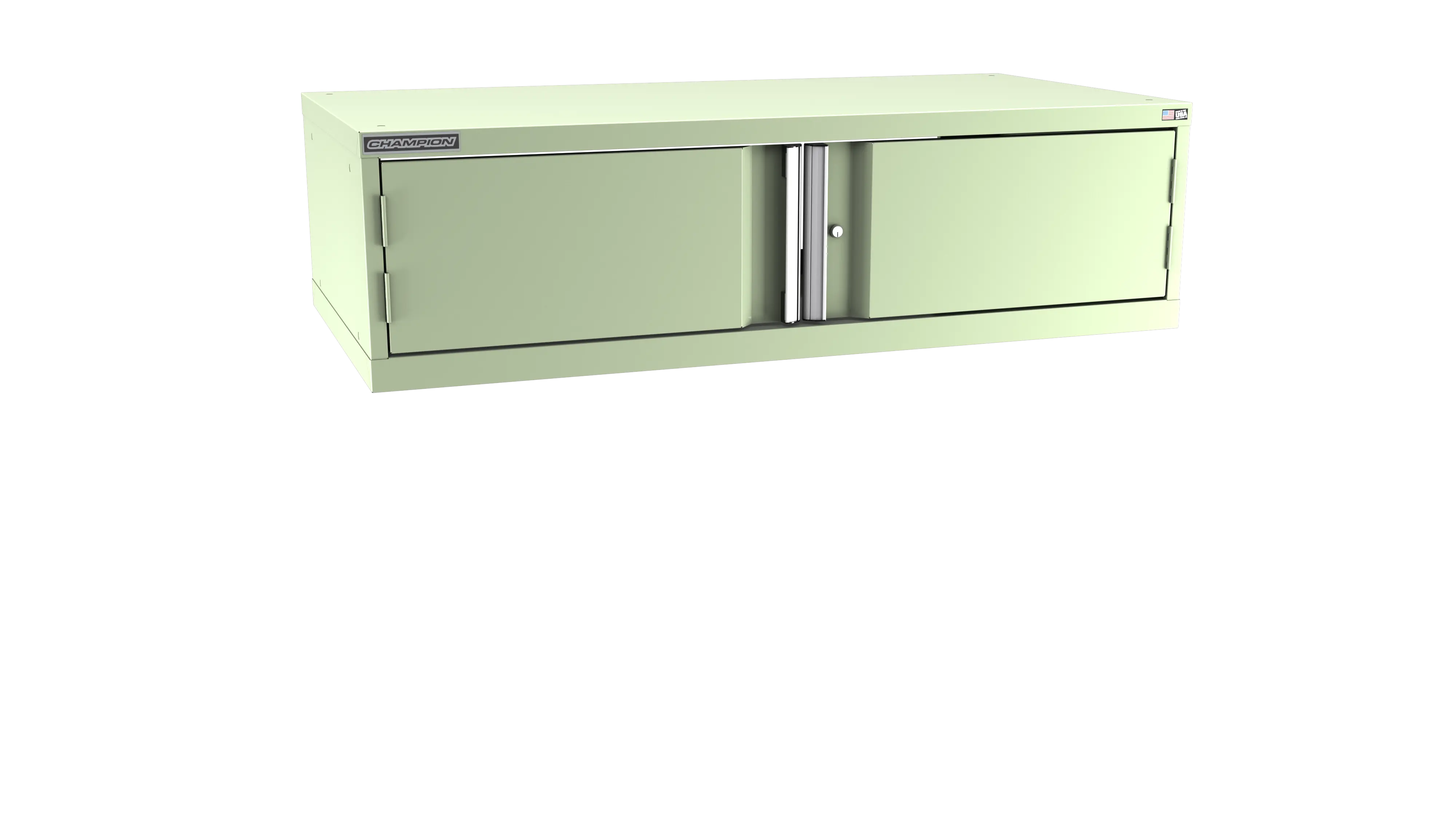 Champion Tool 2-Door Modular Cabinet, 56-1/2 W x 15-3/4 H x 28-1/2 D in - CM DW600-2FDIL Champion Tool Storage