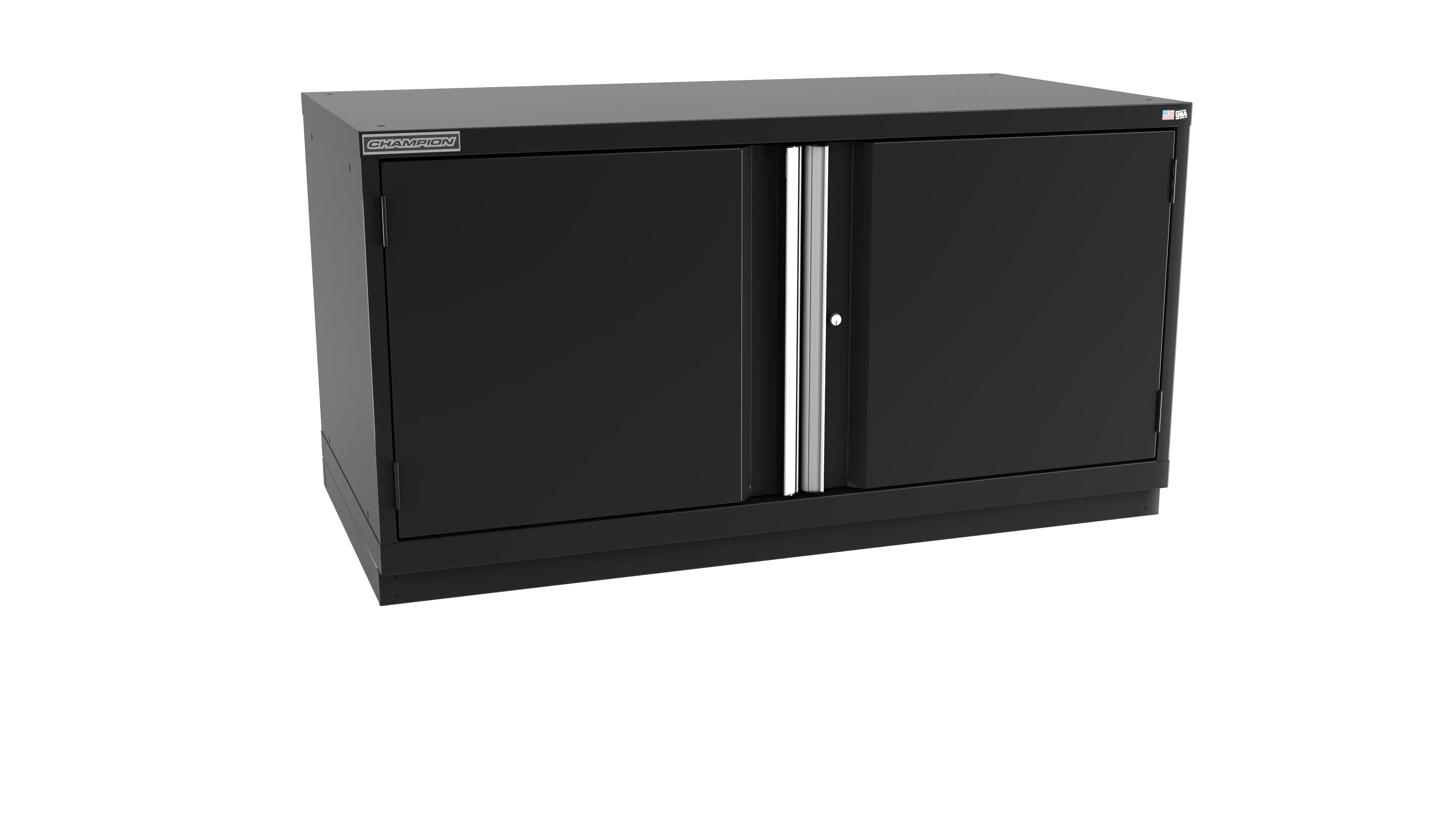 Champion Tool 2-Door Modular Cabinet, 56-1/2 W x 29-7/8 H x 22-1/2 D in - CM DWS1200-2FDIL-FTB Champion Tool Storage