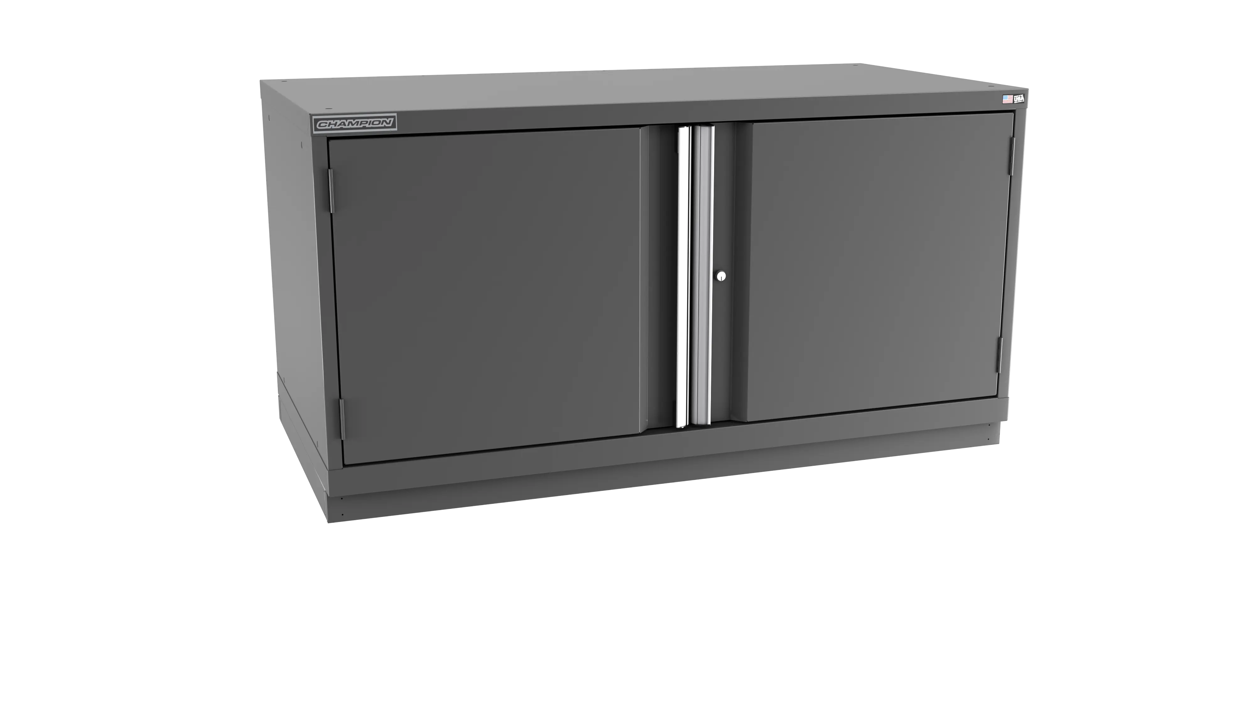 Champion Tool 2-Door Modular Cabinet, 56-1/2 W x 29-7/8 H x 22-1/2 D in - CM DWS1200-2FDIL-FTB Champion Tool Storage
