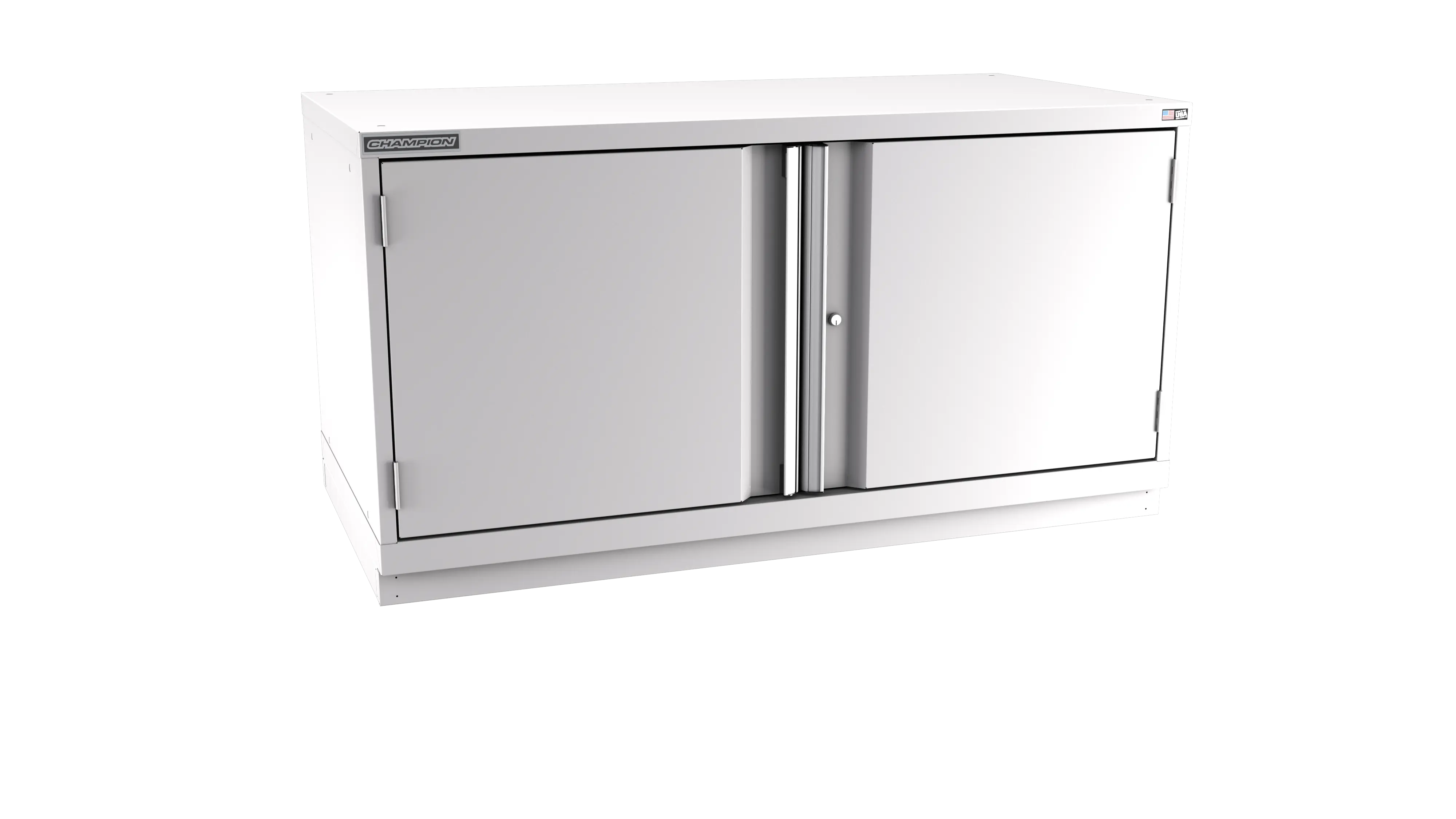 Champion Tool 2-Door Modular Cabinet, 56-1/2 W x 29-7/8 H x 22-1/2 D in - CM DWS1200-2FDIL-FTB Champion Tool Storage
