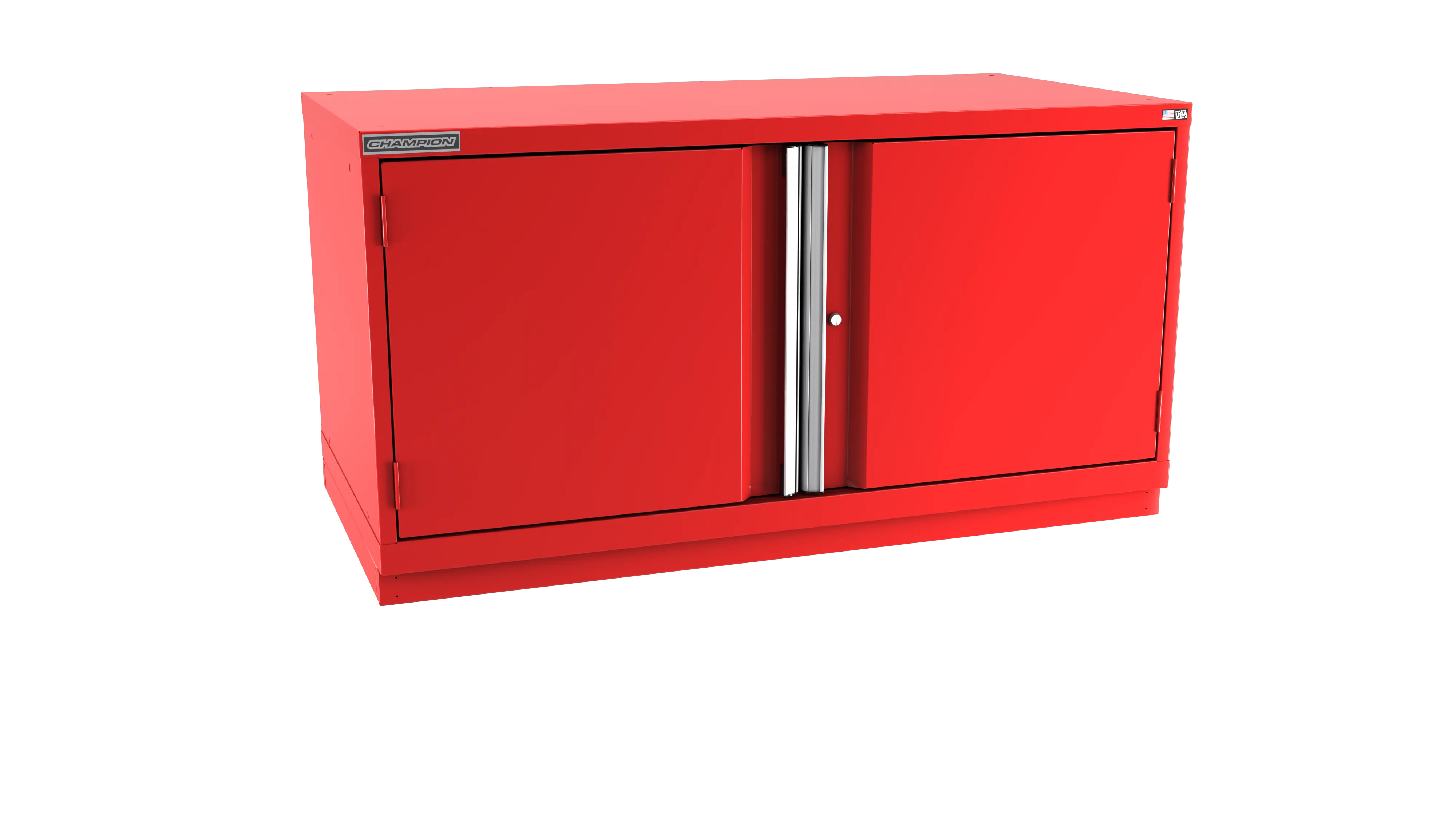 Champion Tool 2-Door Modular Cabinet, 56-1/2 W x 29-7/8 H x 22-1/2 D in - CM DWS1200-2FDIL-FTB Champion Tool Storage