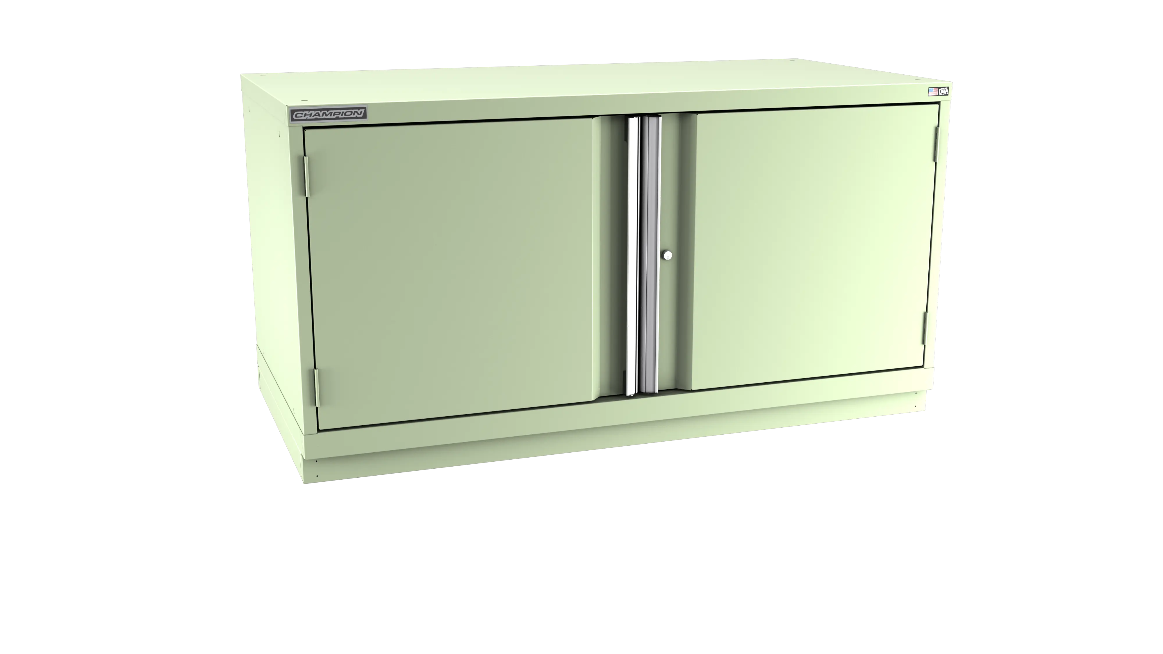 Champion Tool 2-Door Modular Cabinet, 56-1/2 W x 29-7/8 H x 22-1/2 D in - CM DWS1200-2FDIL-FTB Champion Tool Storage