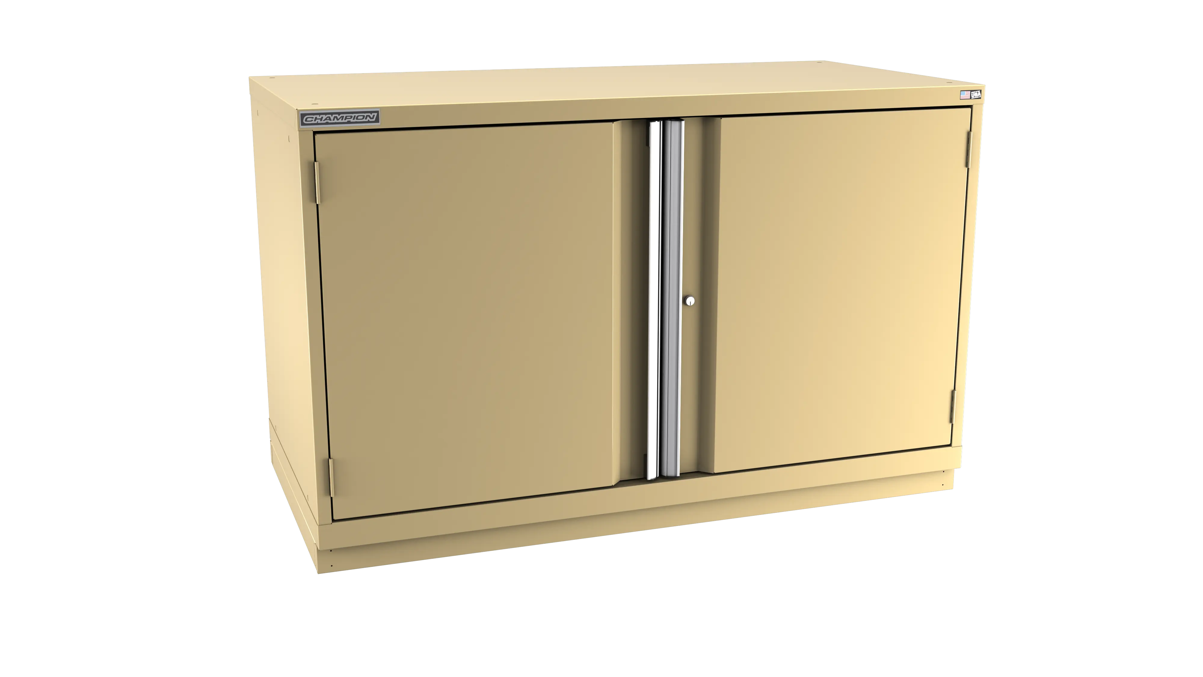 Champion Tool 2-Door Modular Cabinet, 56-1/2 W x 35-7/8 H x 22-1/2 D in - CM DWS1500-2FDIL-FTB Champion Tool Storage