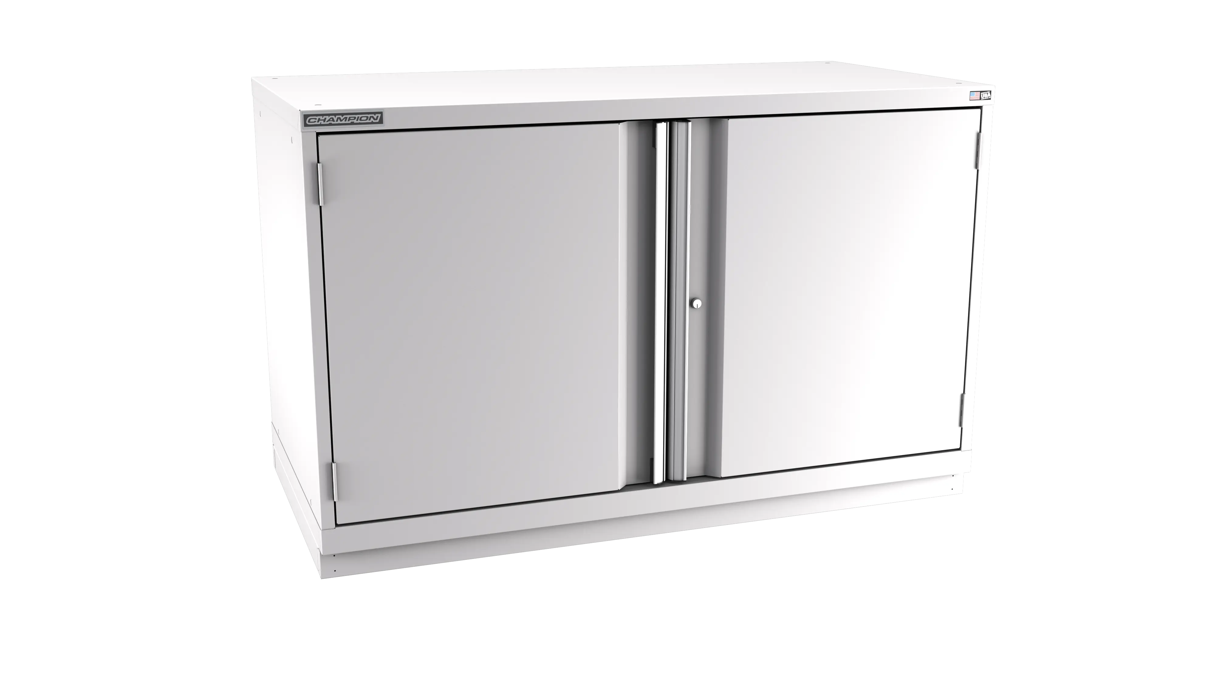 Champion Tool 2-Door Modular Cabinet, 56-1/2 W x 35-7/8 H x 22-1/2 D in - CM DWS1500-2FDIL-FTB Champion Tool Storage