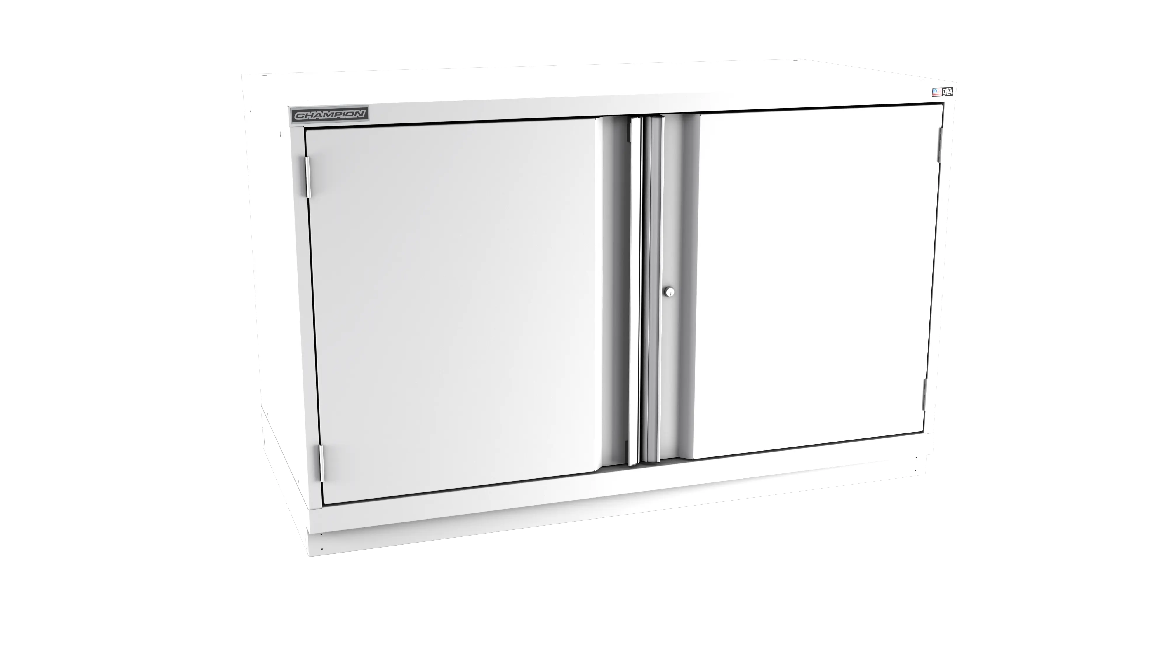 Champion Tool 2-Door Modular Cabinet, 56-1/2 W x 35-7/8 H x 22-1/2 D in - CM DWS1500-2FDIL-FTB Champion Tool Storage