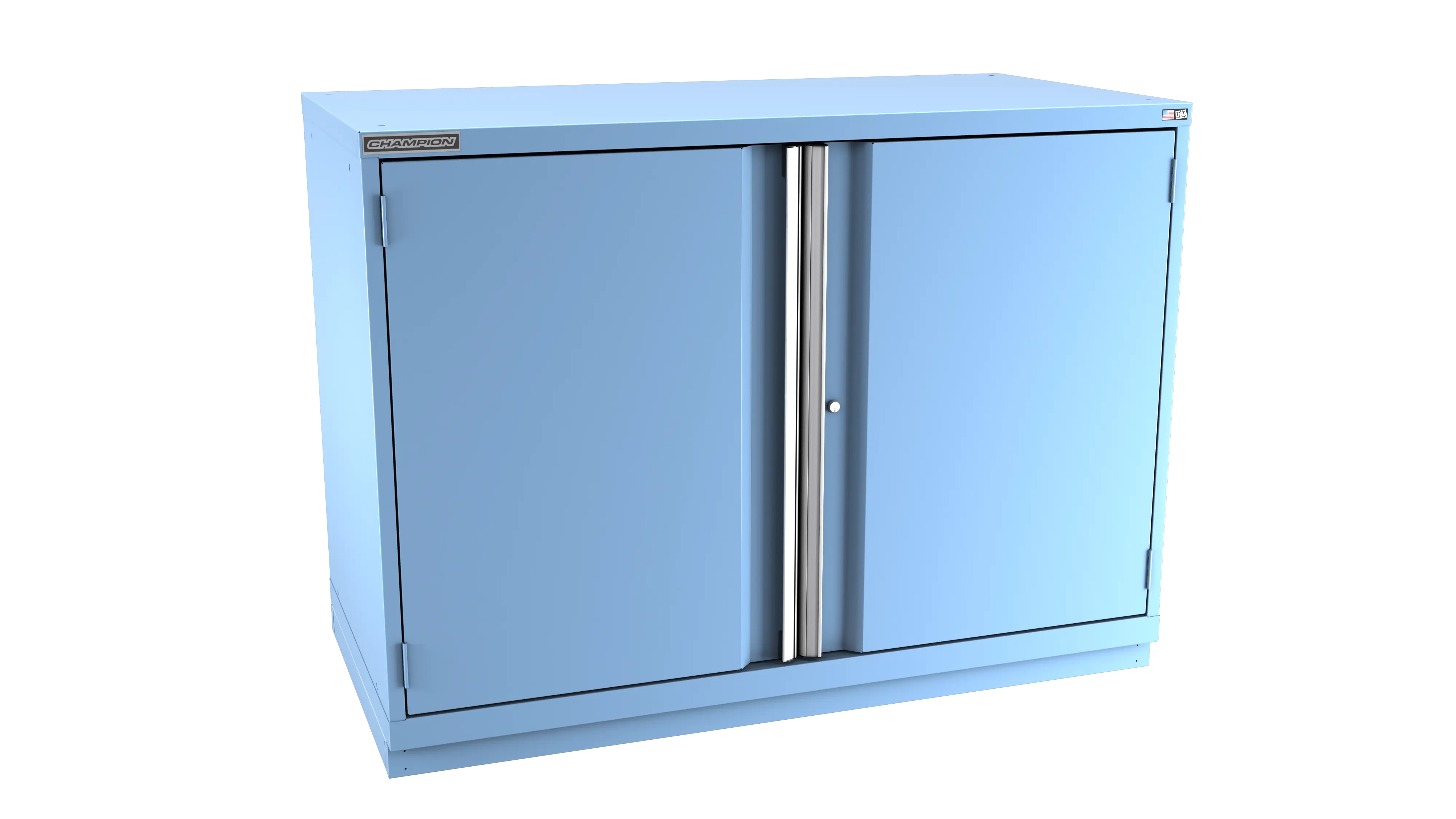 Champion Tool 2-Door Modular Cabinet, 56-1/2 W x 41-3/4 H x 22-1/2 D in - CM DWS1800-2FDIL-FTB Champion Tool Storage