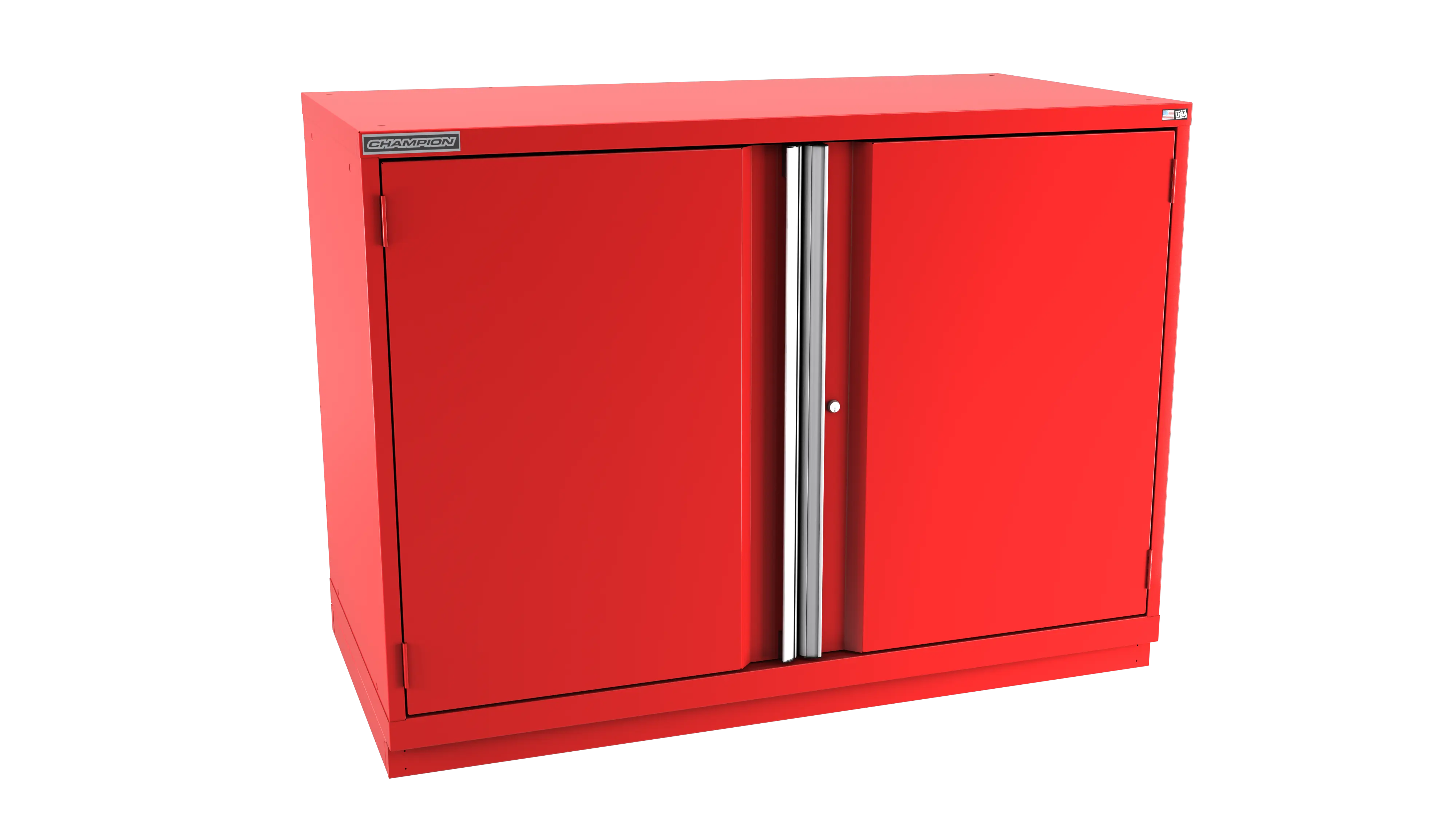 Champion Tool 2-Door Modular Cabinet, 56-1/2 W x 41-3/4 H x 22-1/2 D in - CM DWS1800-2FDIL-FTB Champion Tool Storage