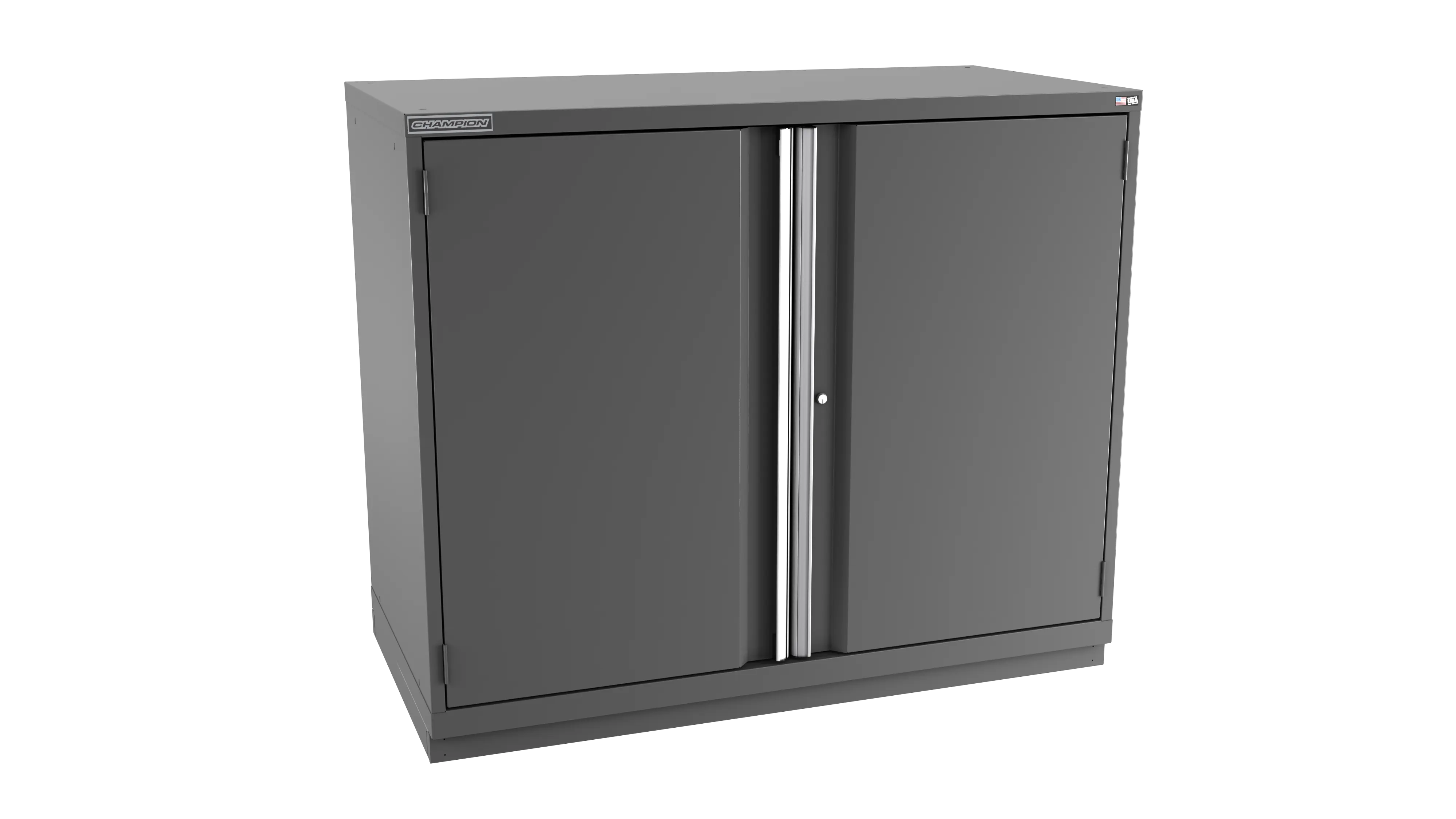 Champion Tool 2-Door Modular Cabinet, 56-1/2 W x 45-1/4 H x 22-1/2 D in - CM DWS2100-2FDIL-FTB Champion Tool Storage