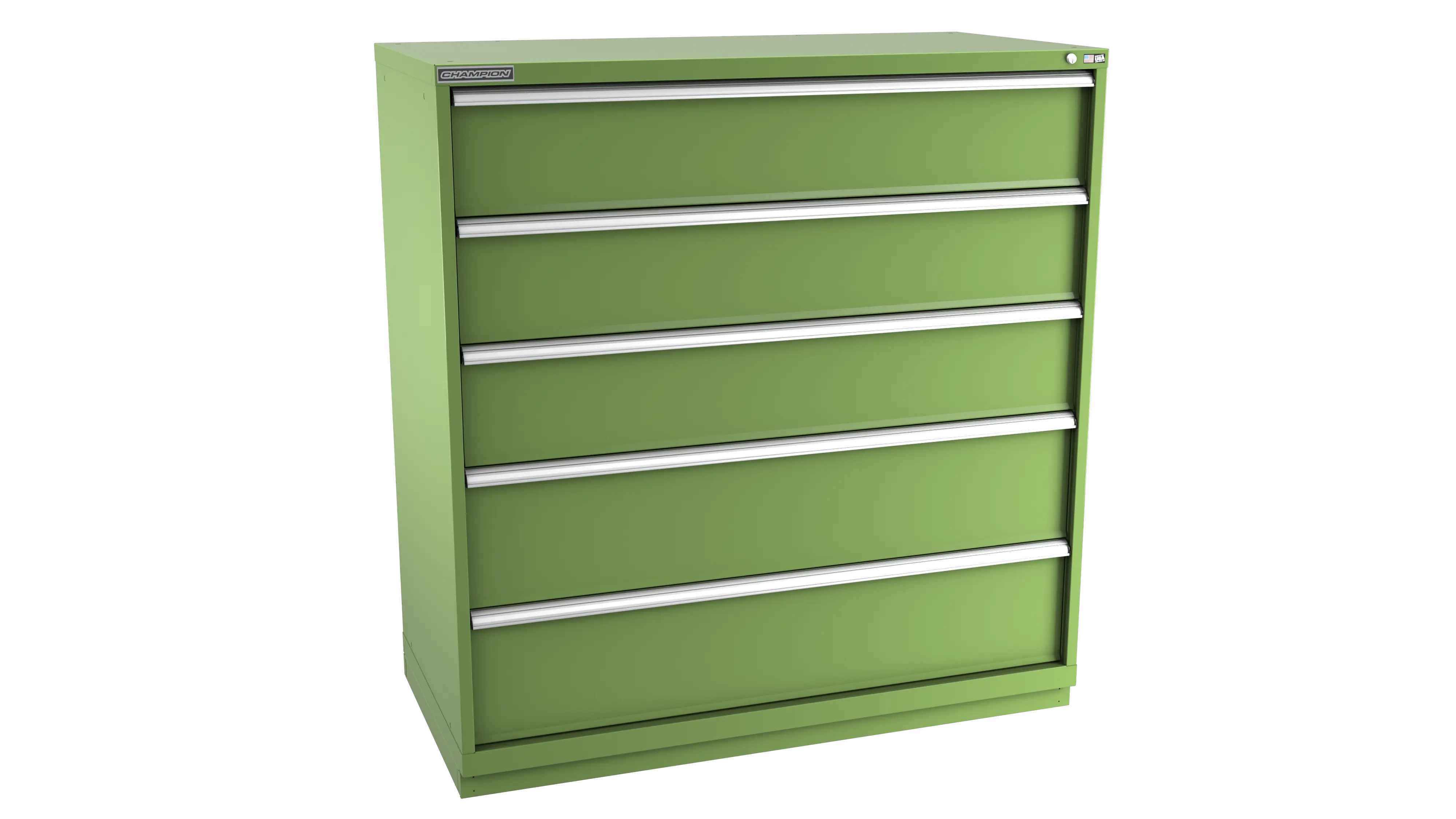Champion Tool 5-Drawer Modular Cabinet, 56-1/2 W x 59-1/2 H x 22-1/2 D in - CM DWS2700-0501-ILC-FTB Champion Tool Storage