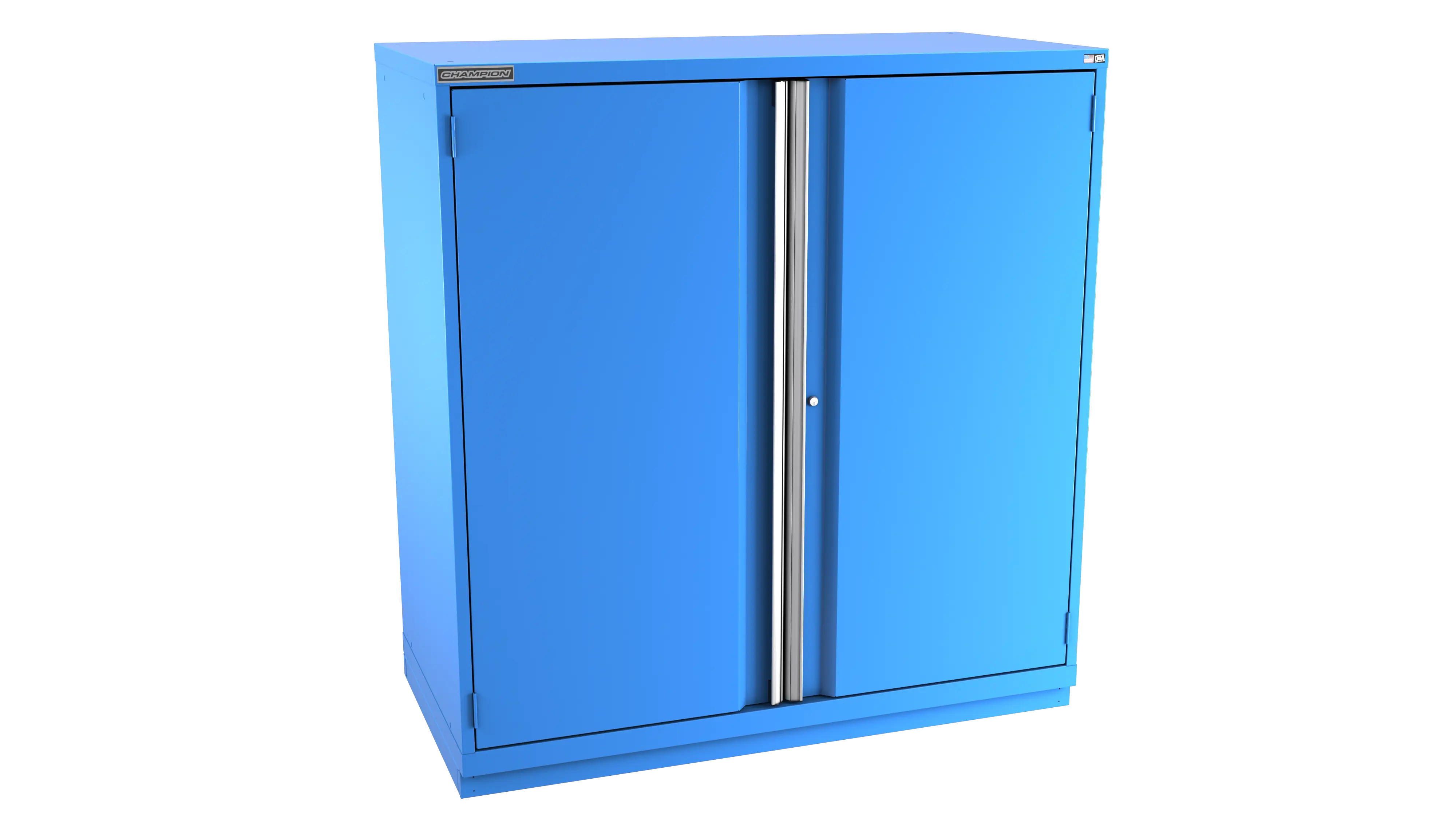 Champion Tool 2-Door Modular Cabinet, 56-1/2 W x 59-1/2 H x 22-1/2 D in - CM DWS2700-2FDIL-FTB Champion Tool Storage
