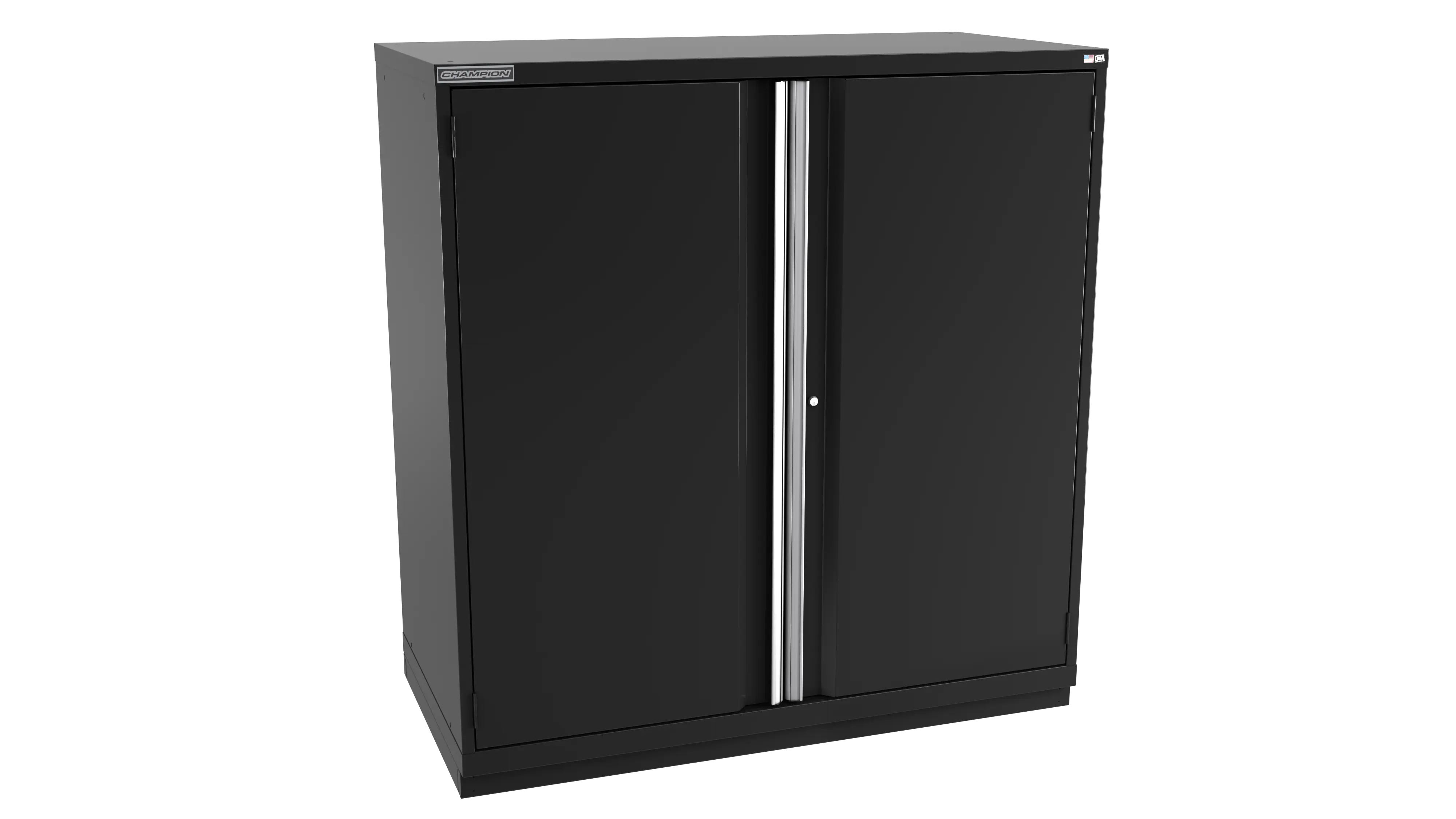 Champion Tool 2-Door Modular Cabinet, 56-1/2 W x 59-1/2 H x 22-1/2 D in - CM DWS2700-2FDIL-FTB Champion Tool Storage