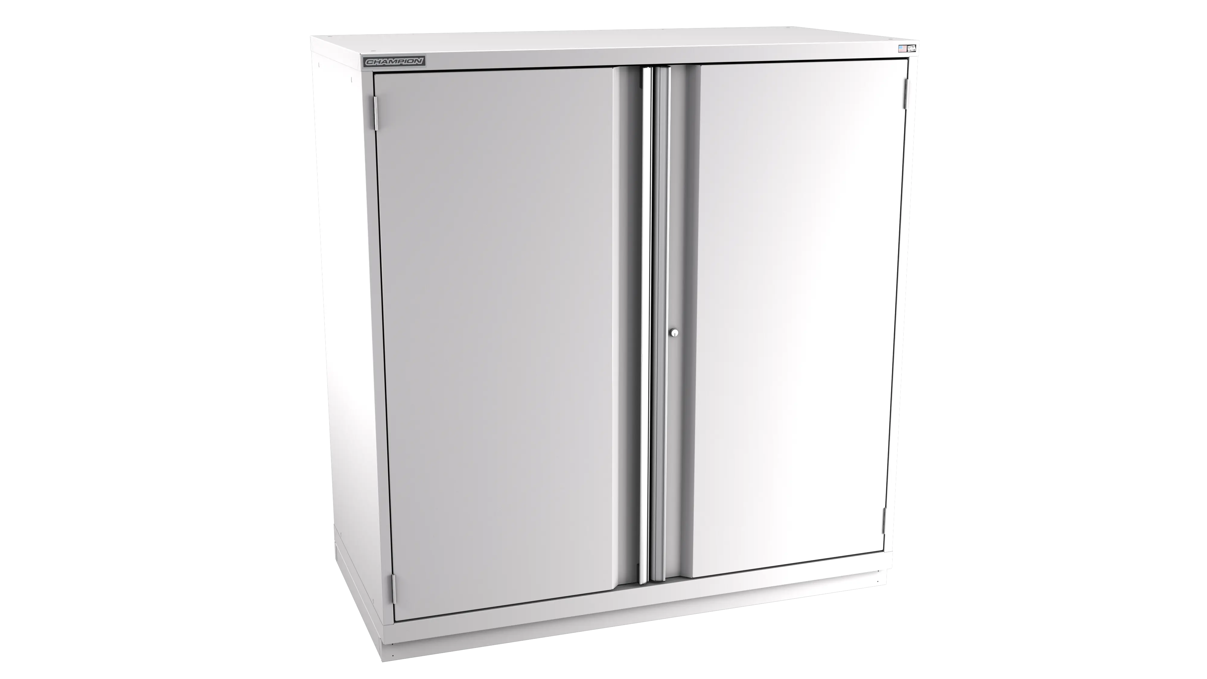 Champion Tool 2-Door Modular Cabinet, 56-1/2 W x 59-1/2 H x 22-1/2 D in - CM DWS2700-2FDIL-FTB Champion Tool Storage