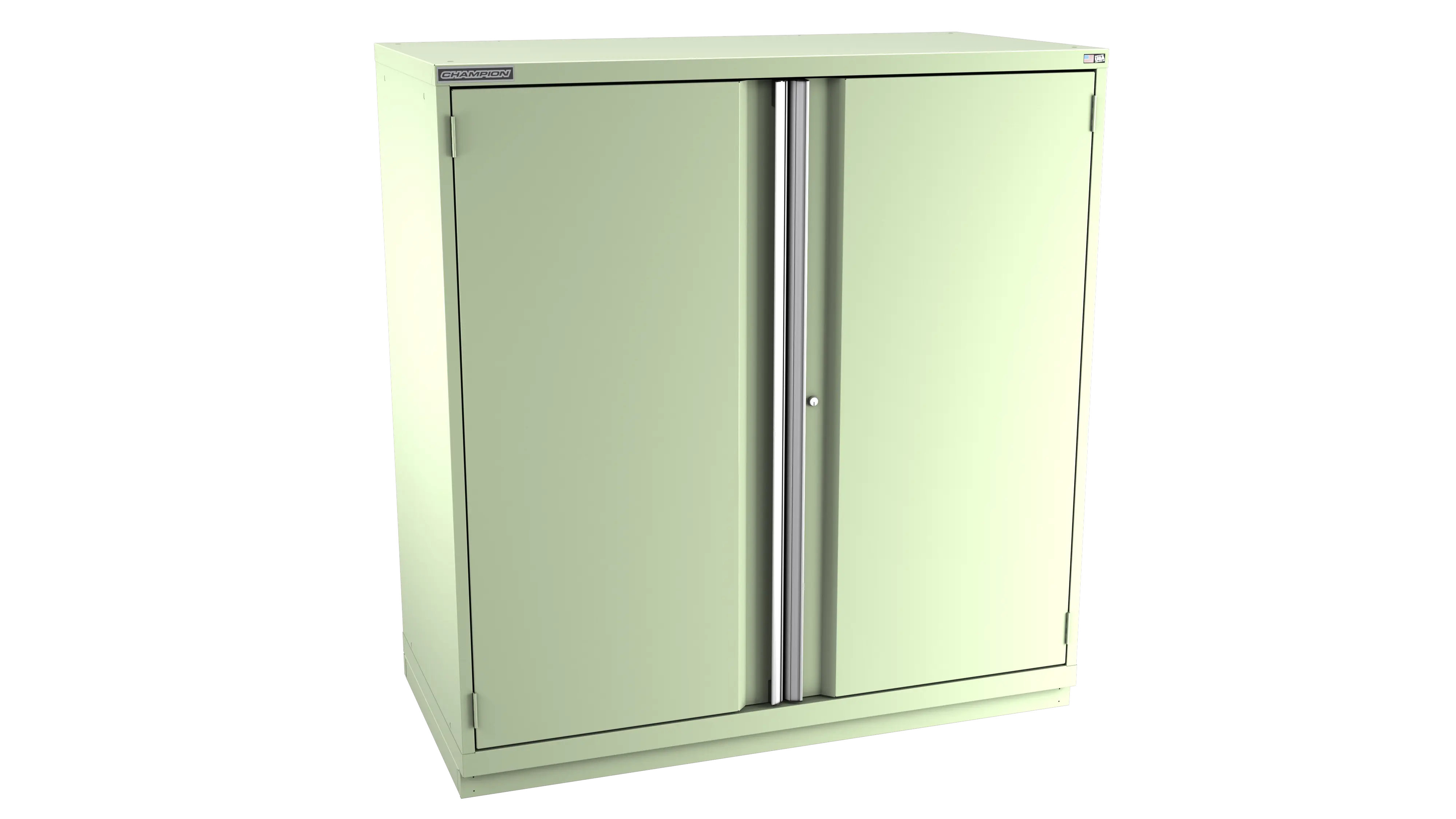 Champion Tool 2-Door Modular Cabinet, 56-1/2 W x 59-1/2 H x 22-1/2 D in - CM DWS2700-2FDIL-FTB Champion Tool Storage