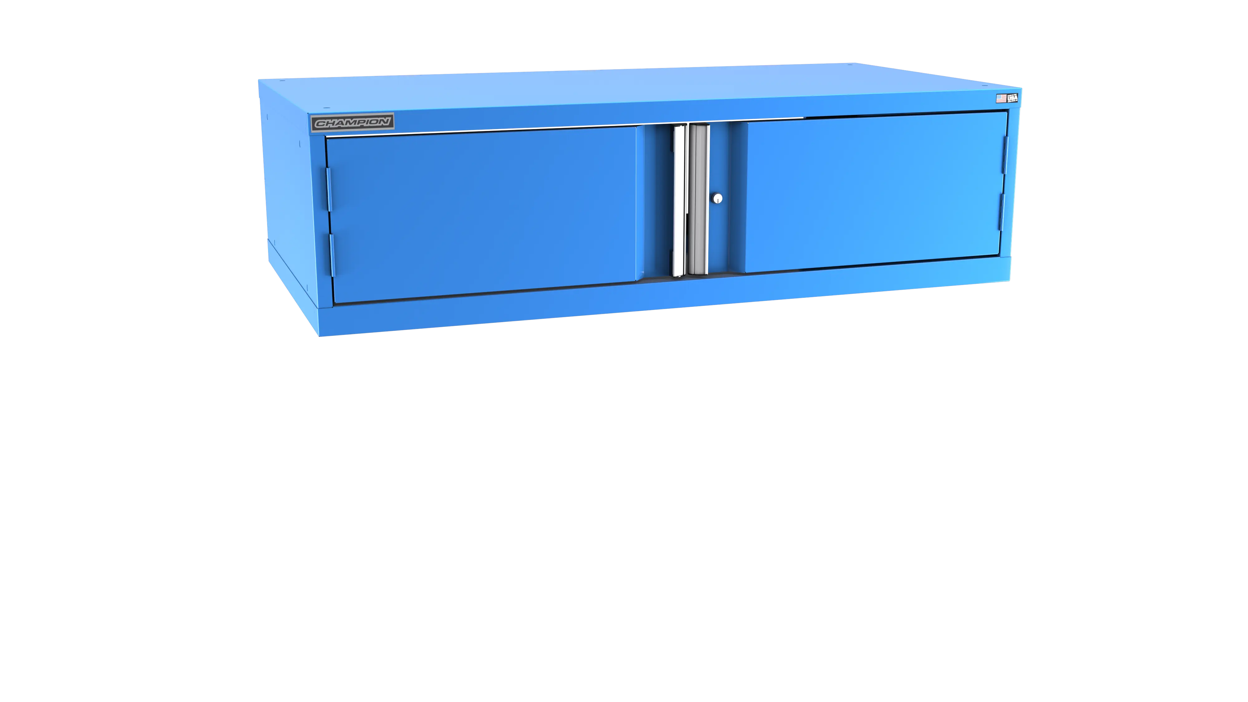 Champion Tool 2-Door Modular Cabinet, 56-1/2 W x 15-3/4 H x 22-1/2 D in - CM DWS600-2FDIL Champion Tool Storage