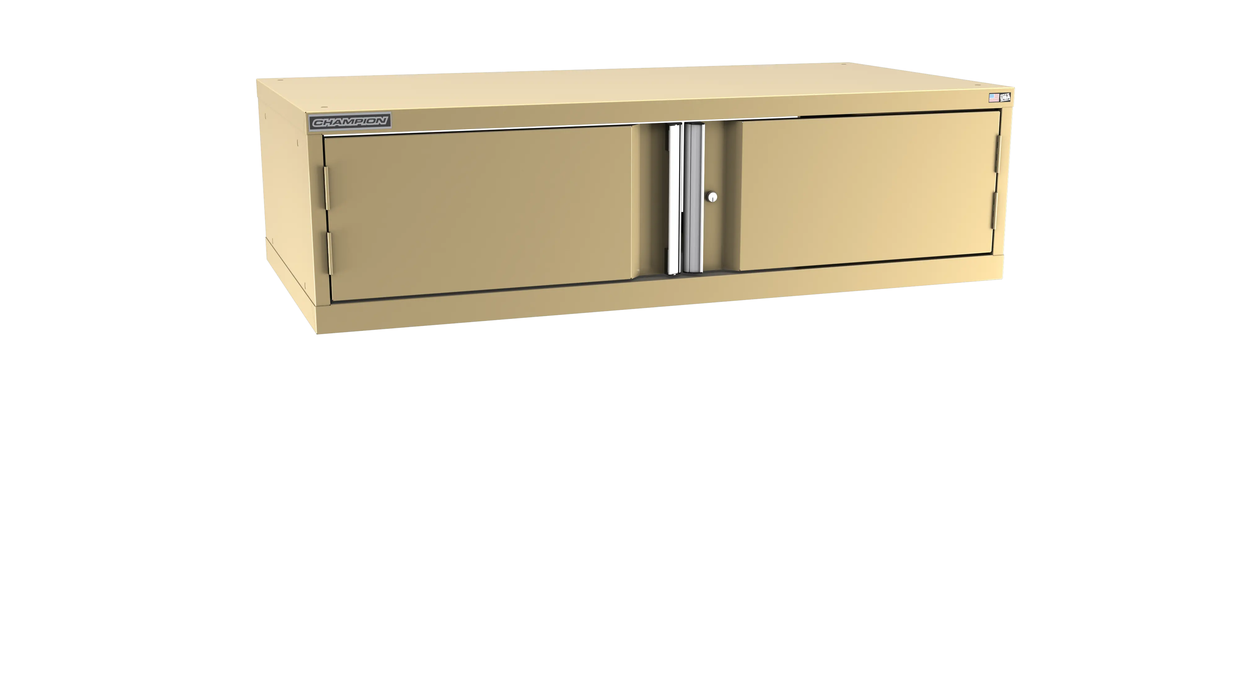 Champion Tool 2-Door Modular Cabinet, 56-1/2 W x 15-3/4 H x 22-1/2 D in - CM DWS600-2FDIL Champion Tool Storage